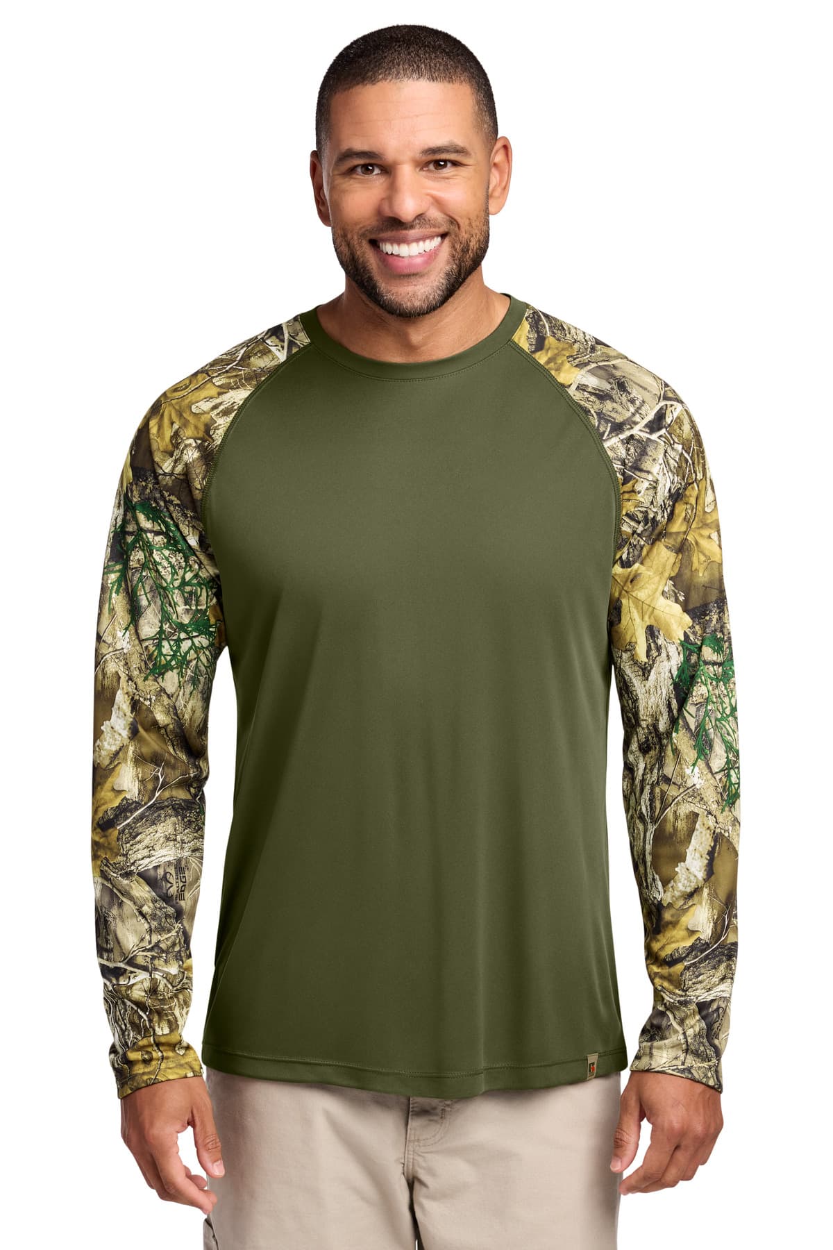 Russell Outdoors Russell Outdoors Realtree Colorblock Performance Long Sleeve Tee RU151LS