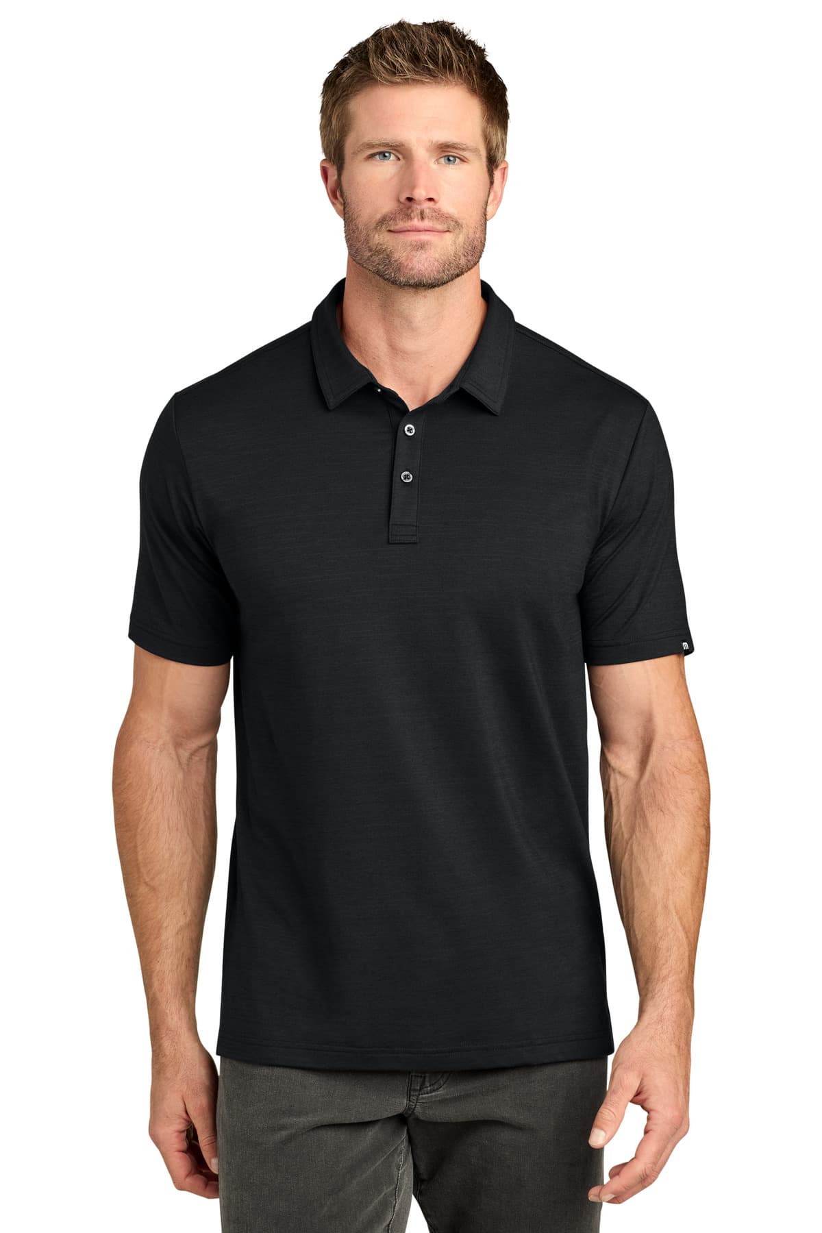 TravisMathew TravisMathew Crestview Polo TMA46371 in Black