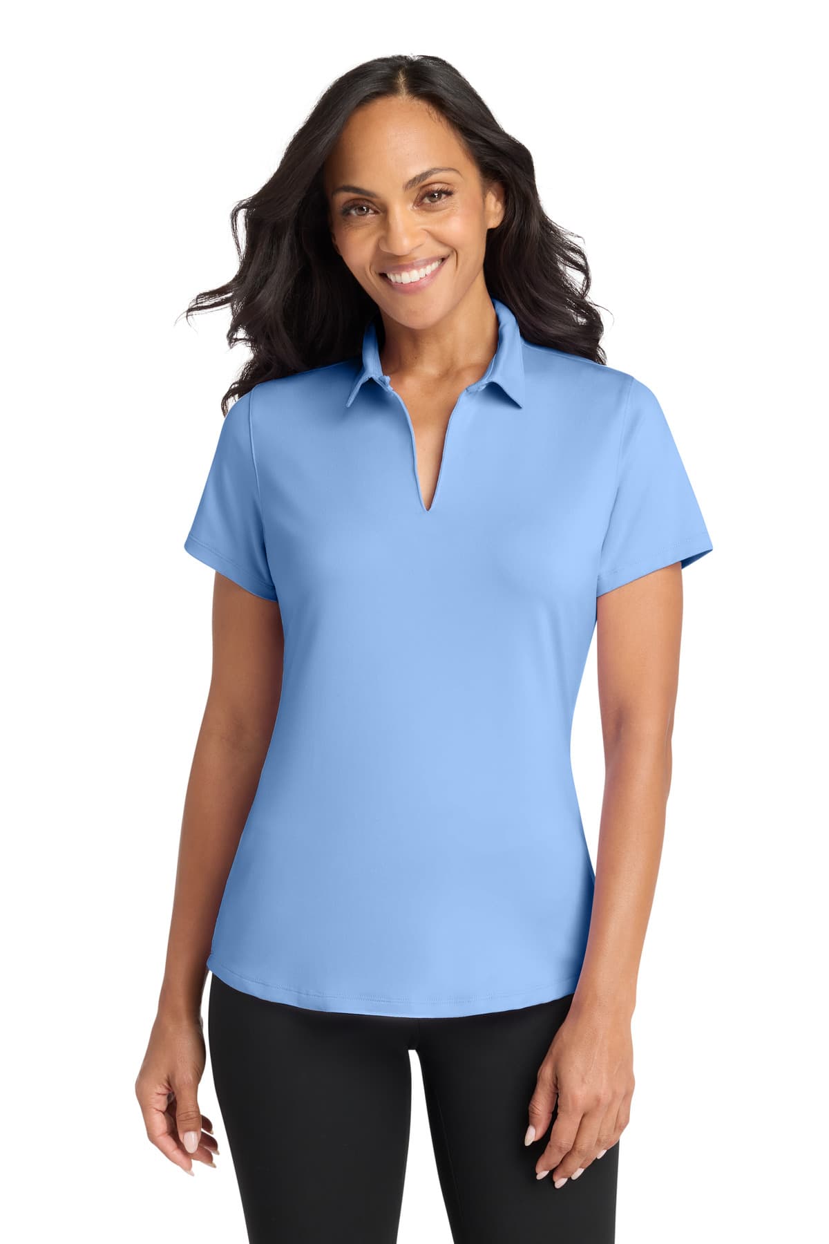 Port Authority Port Authority Women's City Stretch Polo LK683 in Swiss Blue