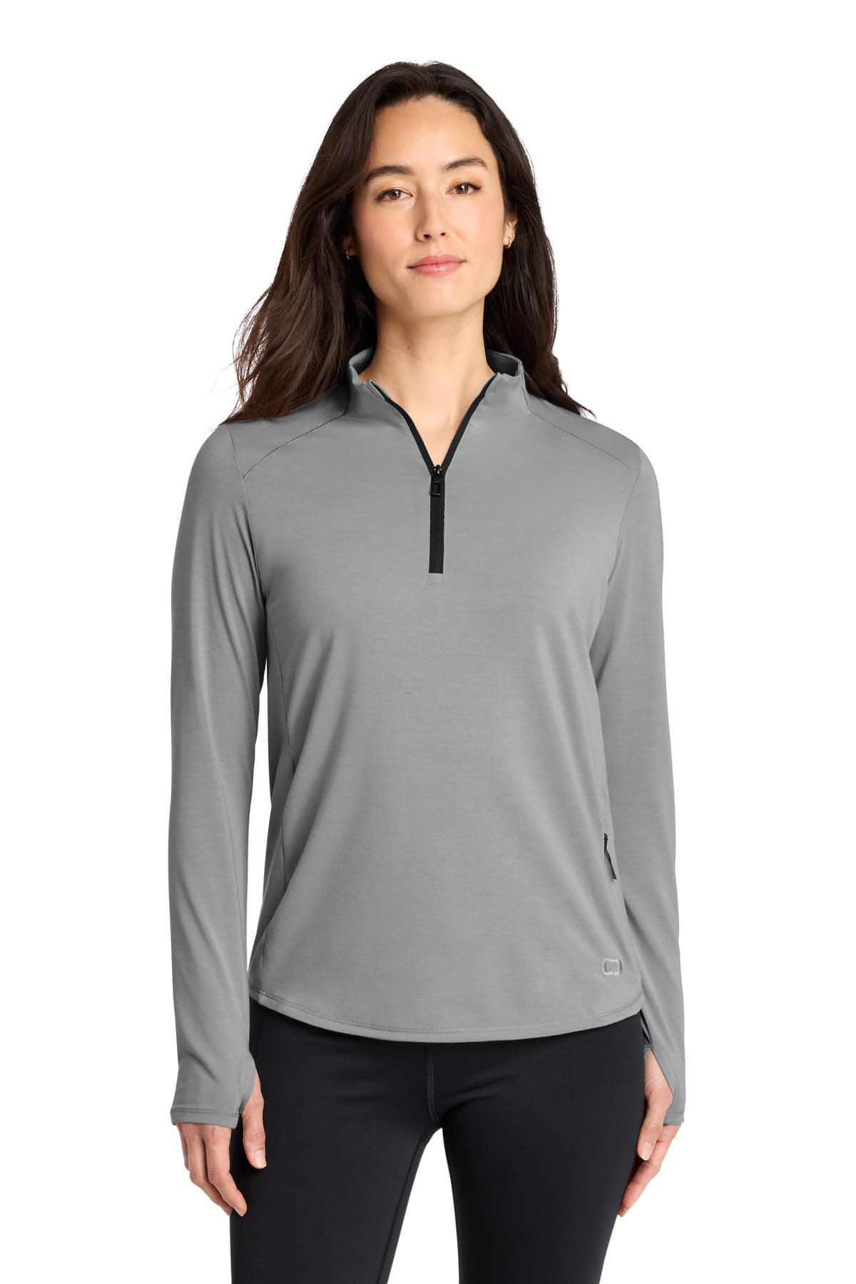 OGIO OGIO Women's Motion 1/4-Zip LOG153 in Greystone