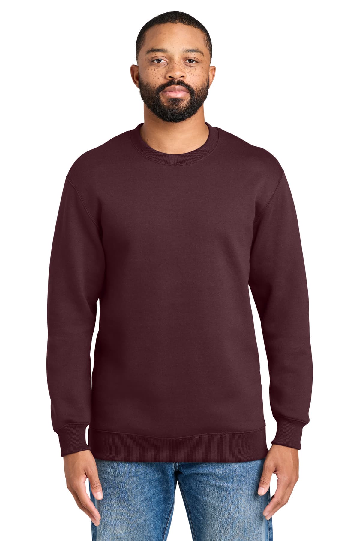 Port & Company Port & Co Foundation Fleece Pullover Crewneck Sweatshirt PC107