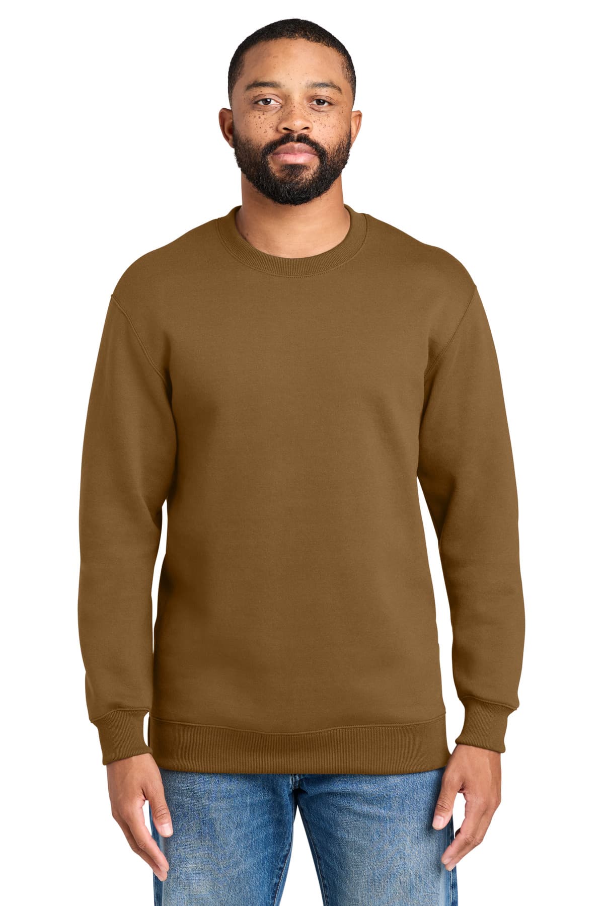 Port & Company Port & Co Foundation Fleece Pullover Crewneck Sweatshirt PC107