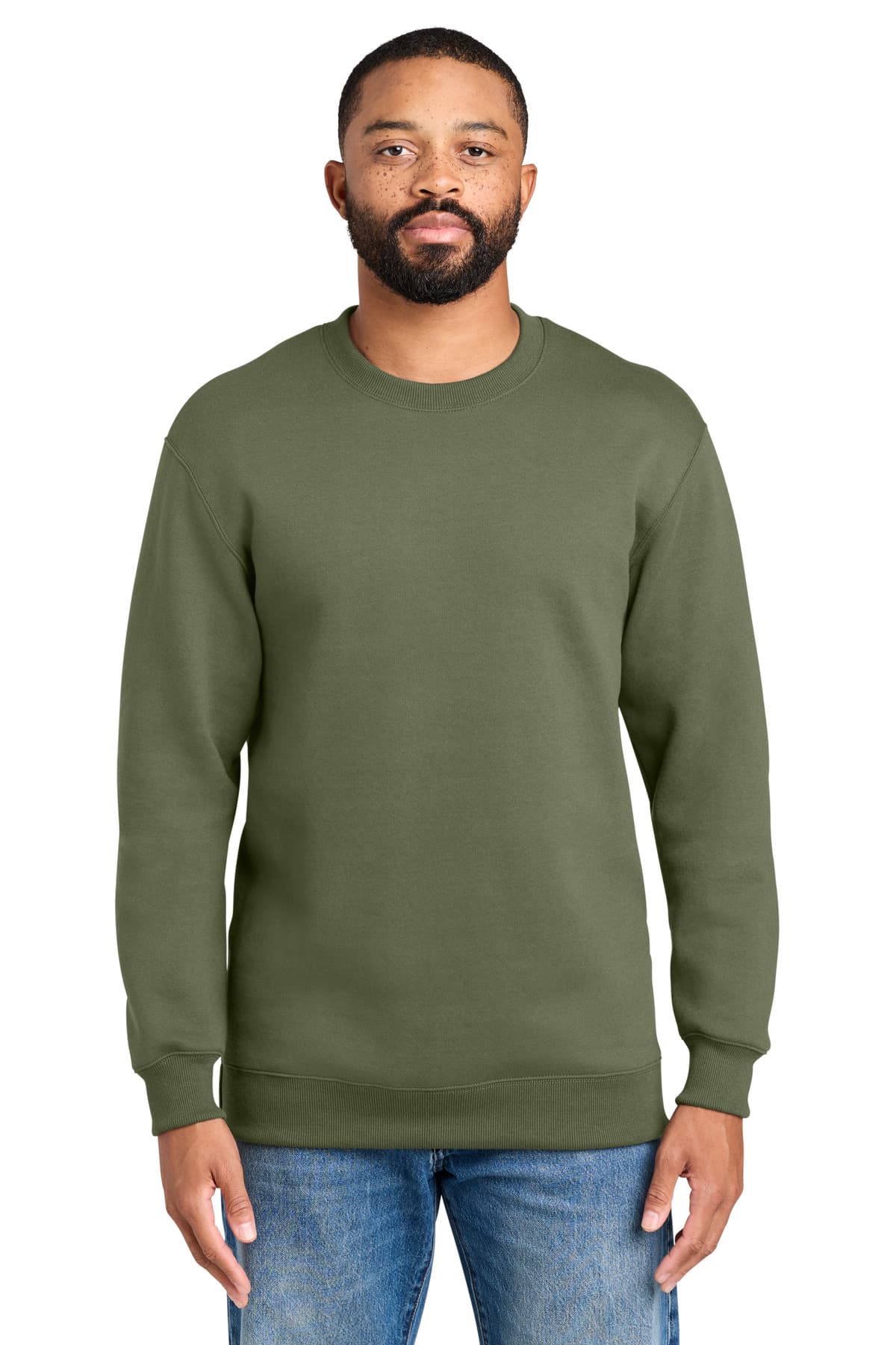 Port & Company Port & Co Foundation Fleece Pullover Crewneck Sweatshirt PC107