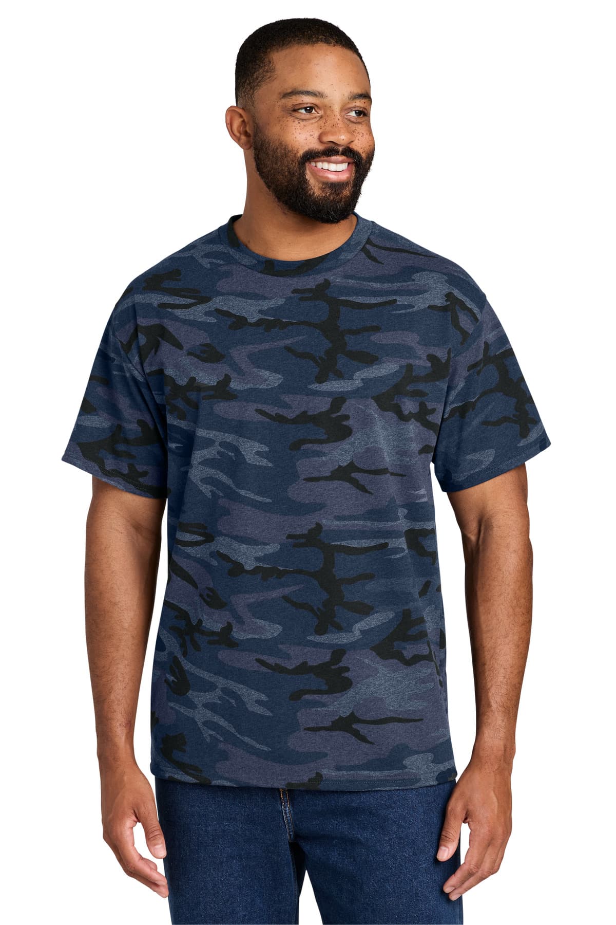 Port & Company Port & Co Core Cotton Camo Tee.  PC54C