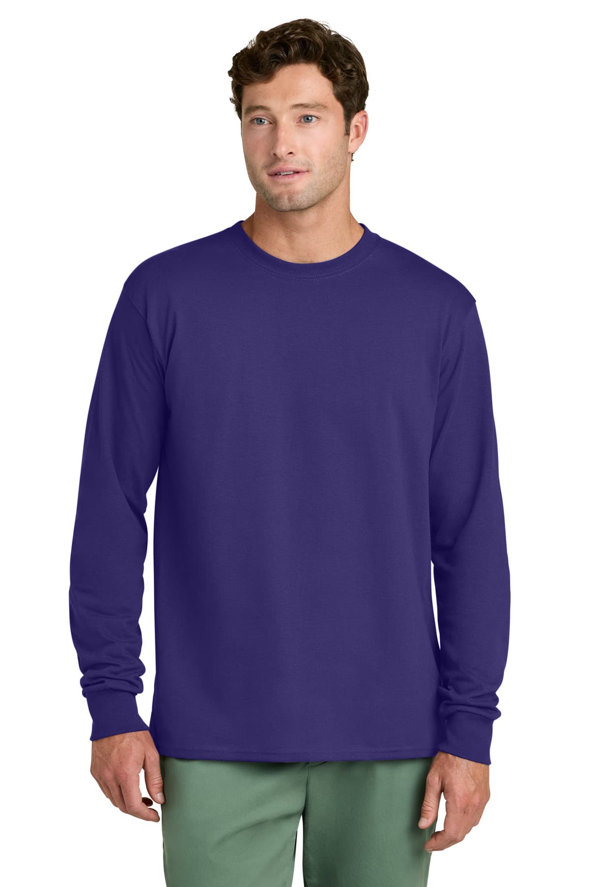 Port & Company Port & Co Long Sleeve Core Cotton Tee. PC54LS