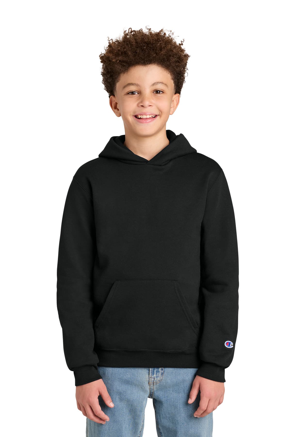 Champion Champion Youth Powerblend Hooded Sweatshirt S790