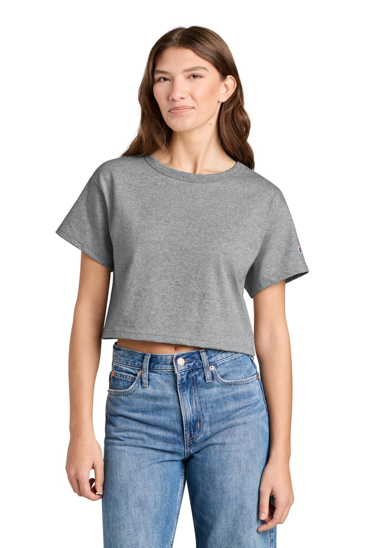 Champion Champion Women's Cropped Heritage Tee T453W