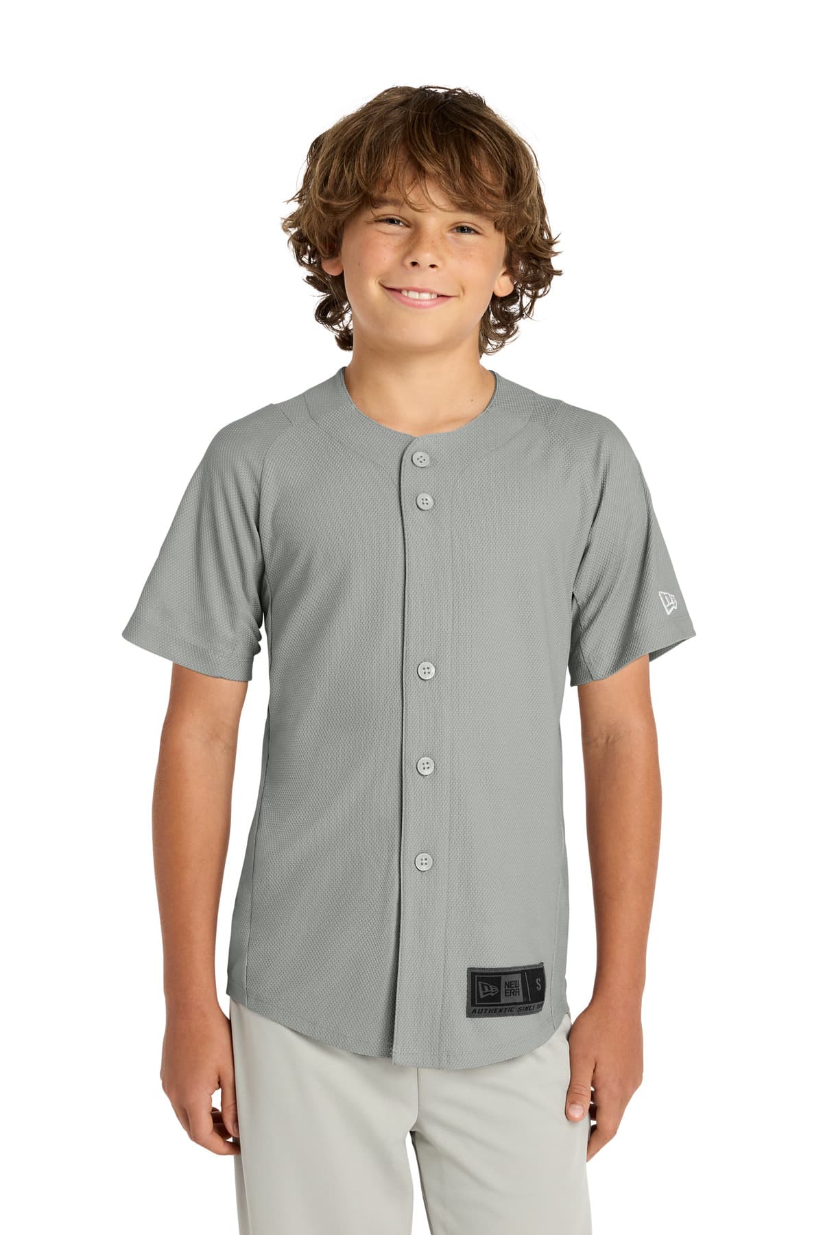New Era New Era  Youth Diamond Era Full-Button Jersey. YNEA220