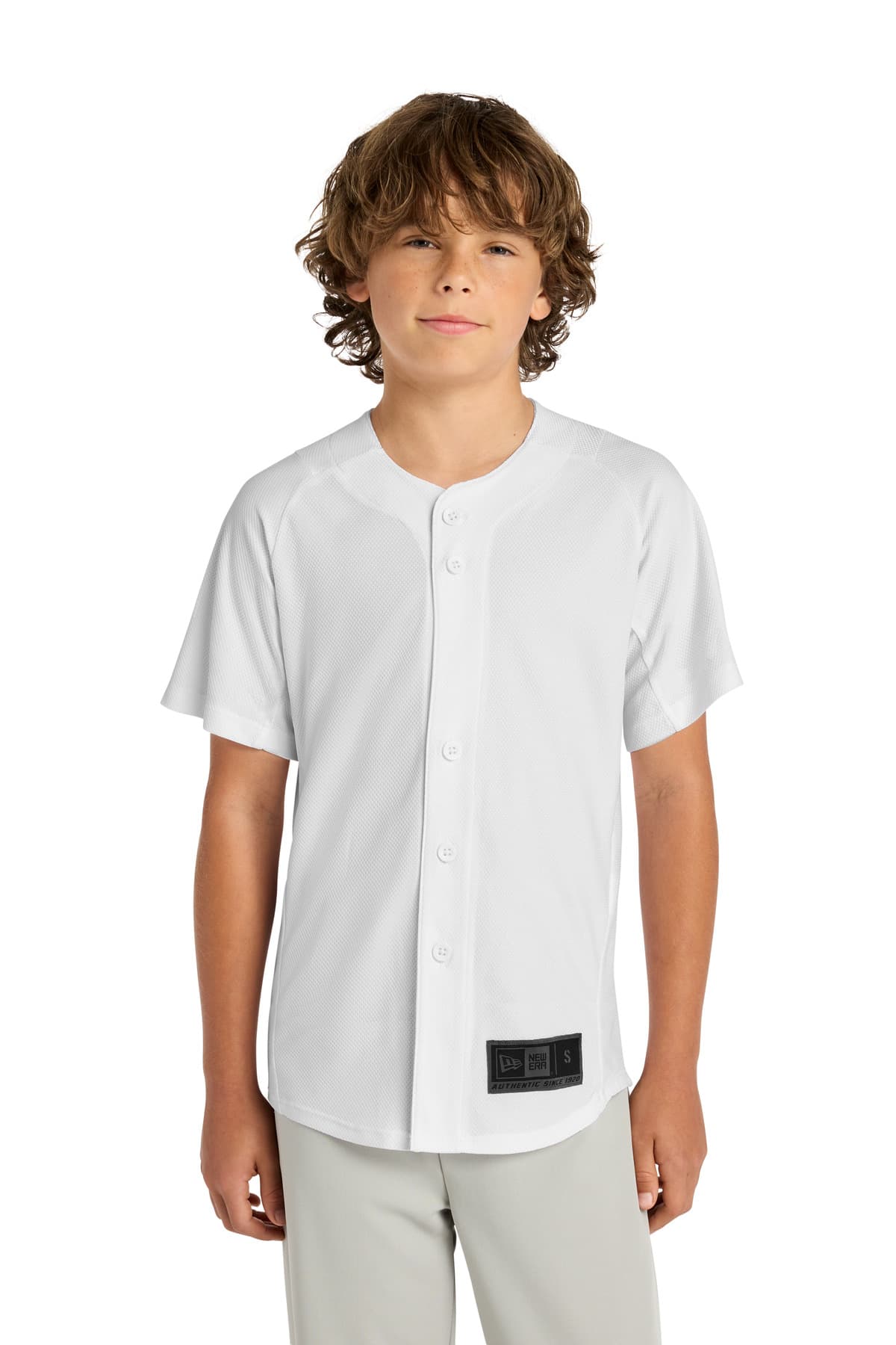 New Era New Era  Youth Diamond Era Full-Button Jersey. YNEA220