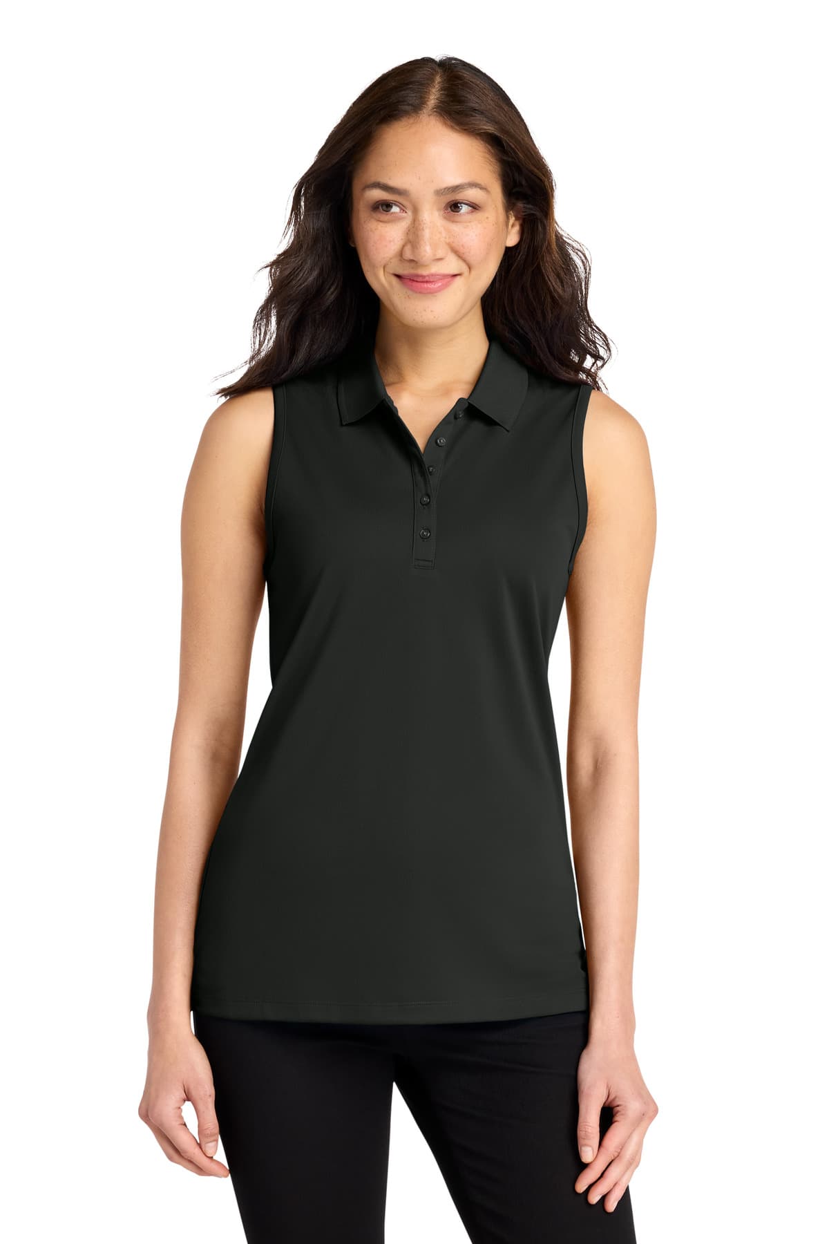 Port Authority Port Authority Women's Dry Zone UV Micro-Mesh Sleeveless Polo LK110SV