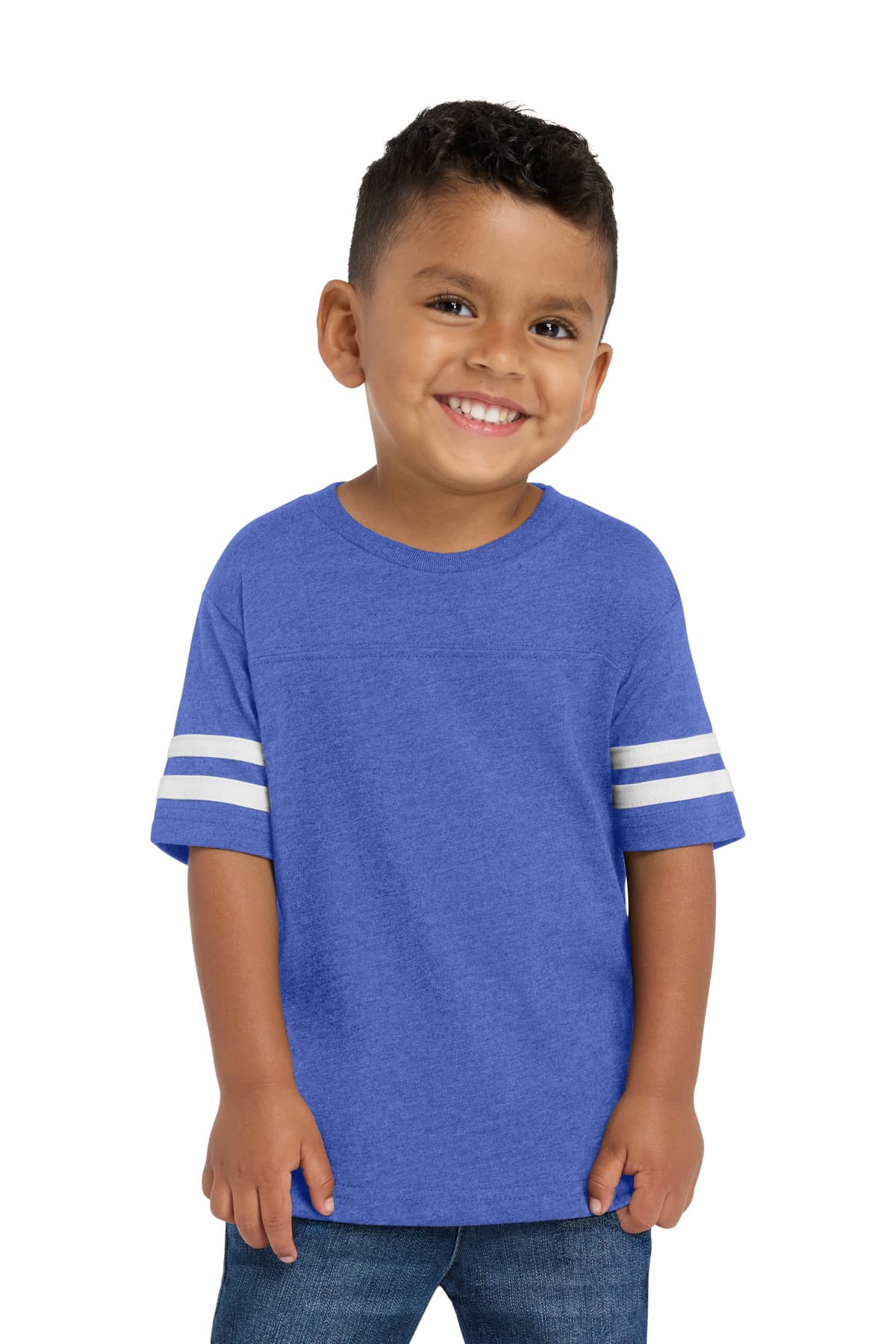 Rabbit Skins Rabbit Skins Toddler Football Fine Jersey Tee. RS3037
