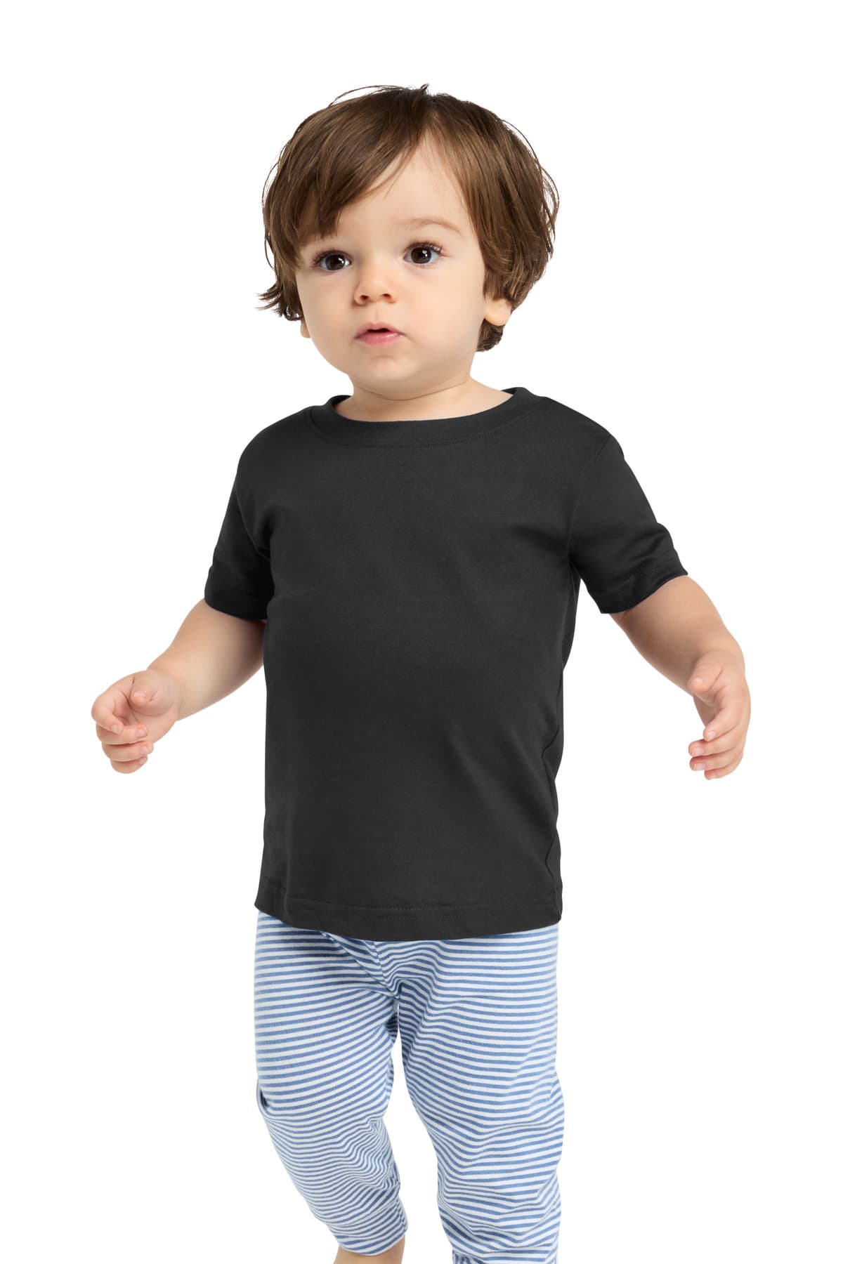 Rabbit Skins Rabbit Skins Infant Fine Jersey Tee. RS3322 in Black