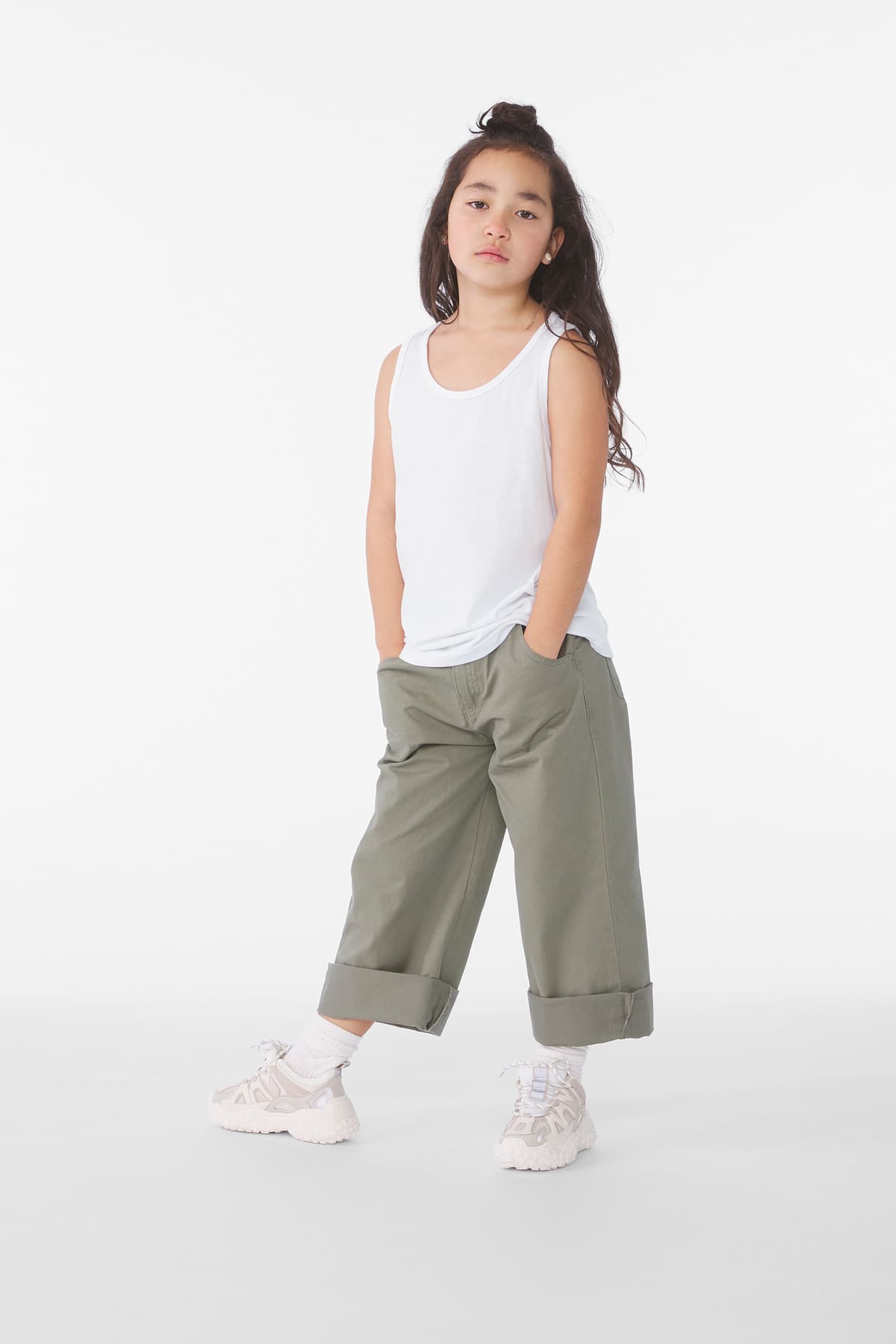 Bella + Canvas BELLA+CANVAS Youth Heather CVC Tank BC3480YCVC