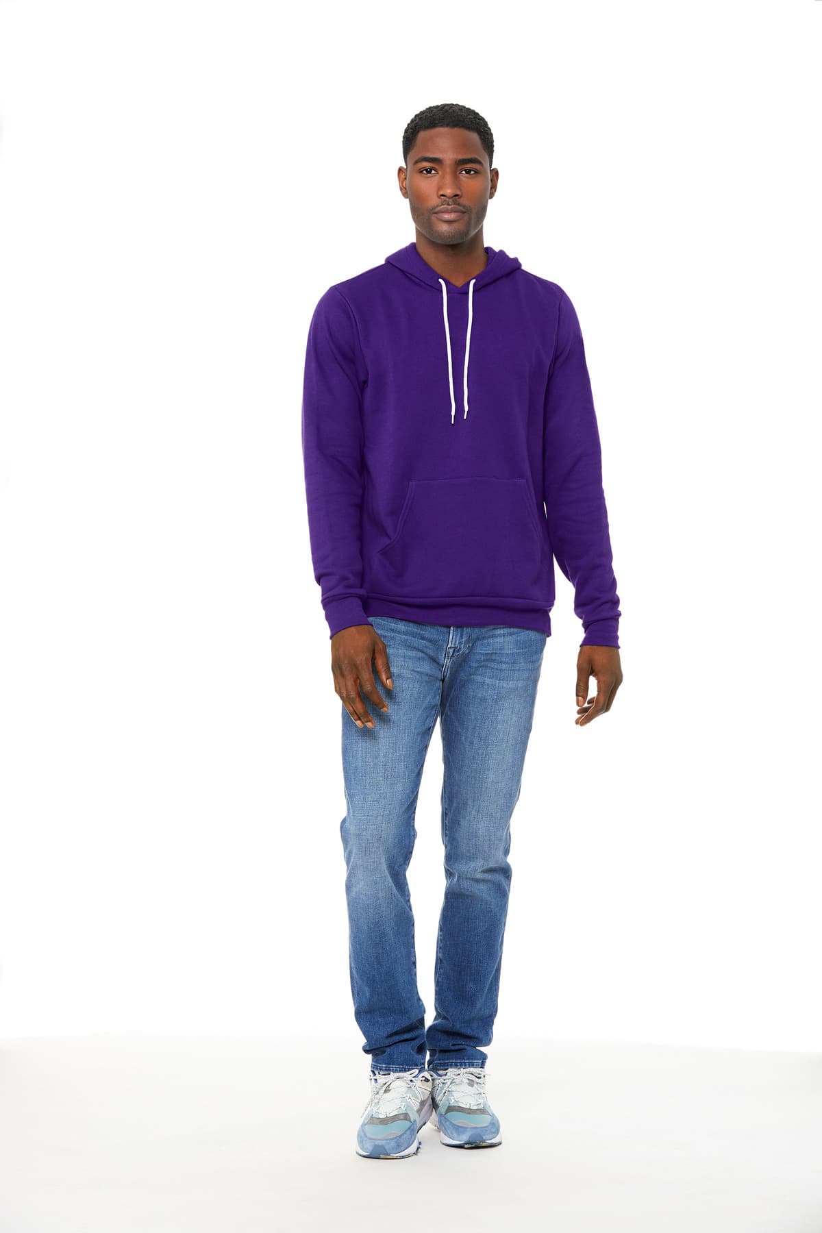 Bella + Canvas BELLA+CANVAS  Unisex Sponge Fleece Pullover Hoodie. BC3719
