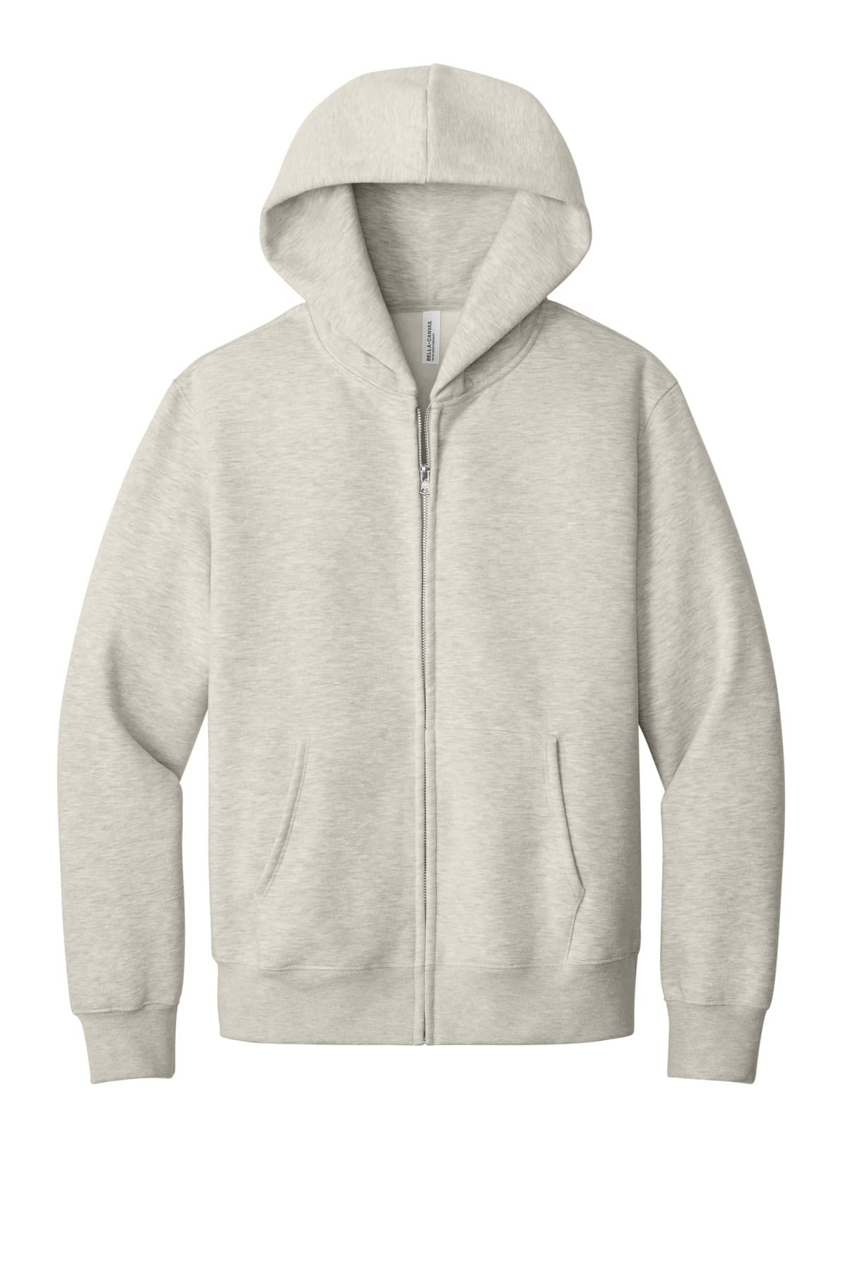 Bella + Canvas BELLA+CANVAS Unisex 10-Ounce Heavyweight Full-Zip Hooded Sweatshirt BC4739