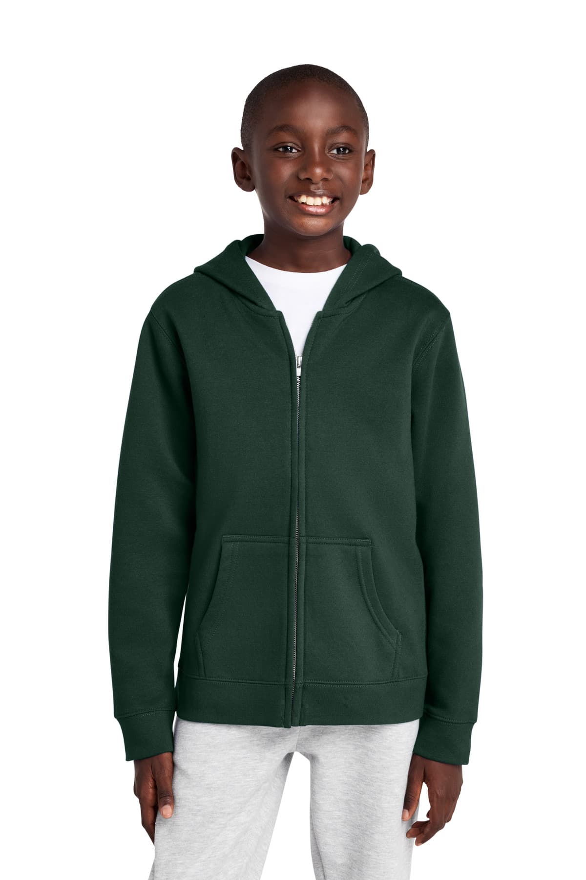 District District Youth V.I.T. Fleece Full-Zip Hoodie DT6102Y