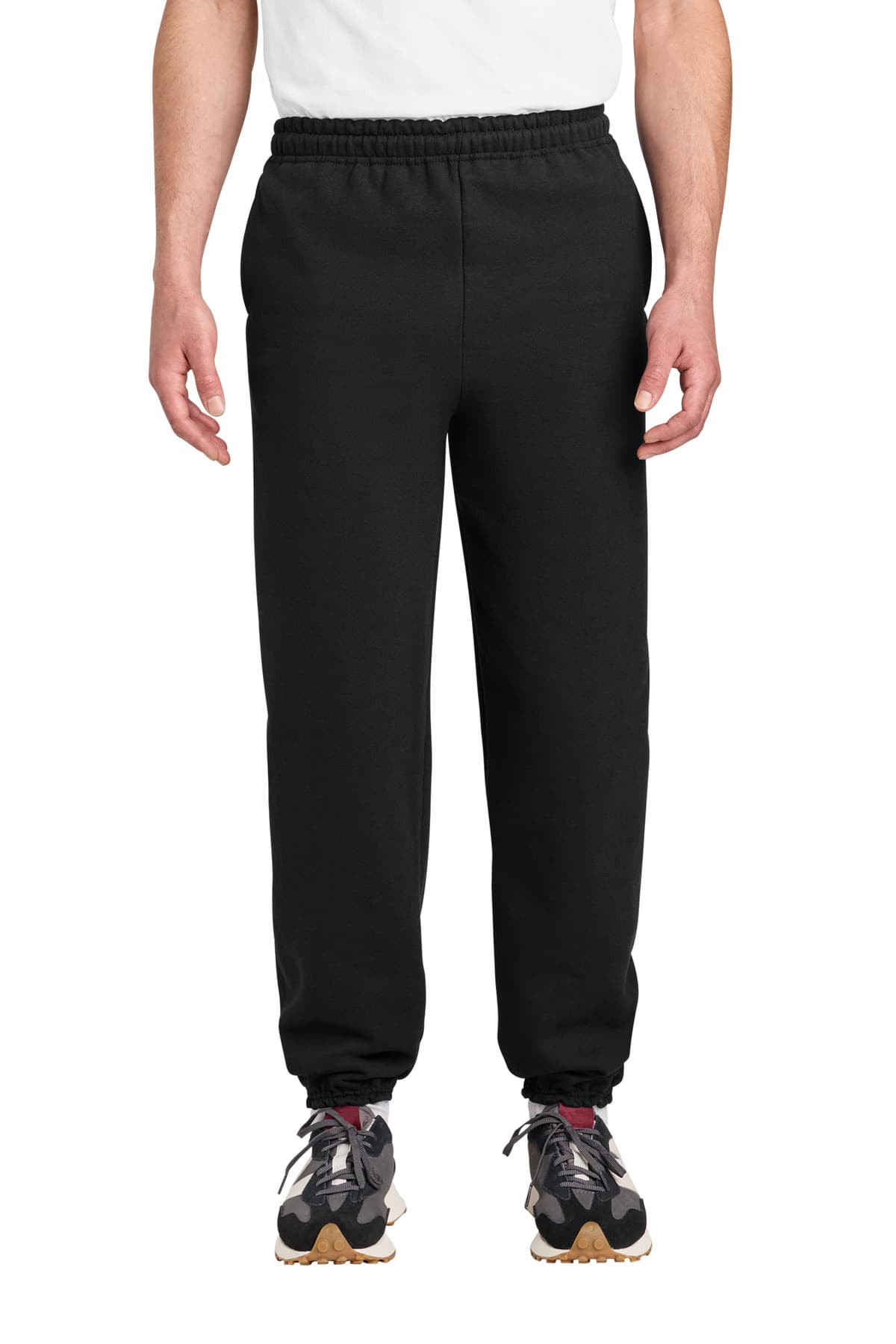 Gildan Gildan Heavy Blend Pocket Sweatpant 18100 in Black