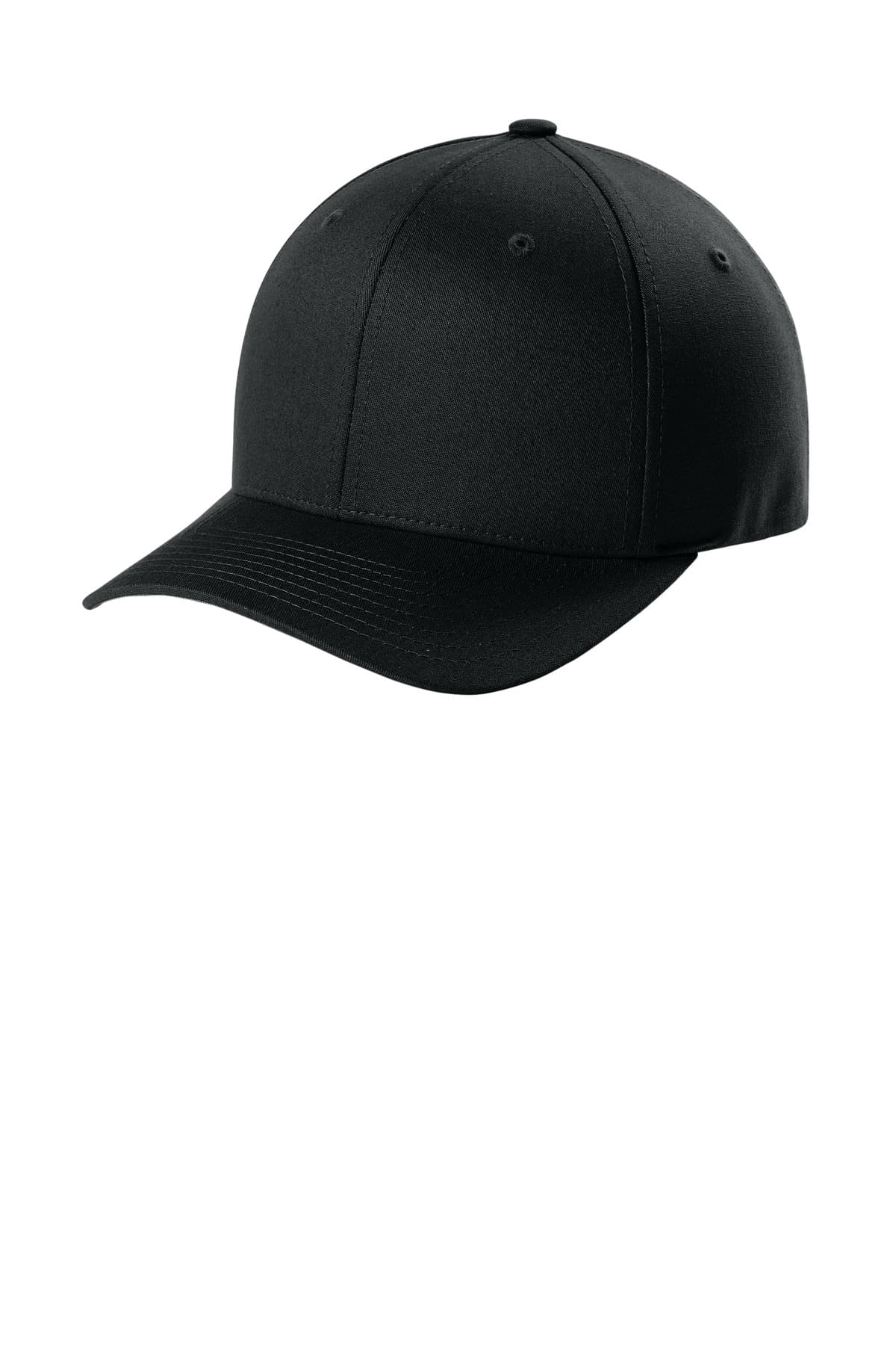 Flexfit Flexfit V-Flexfit Cotton Twill Cap FF5001 in Black