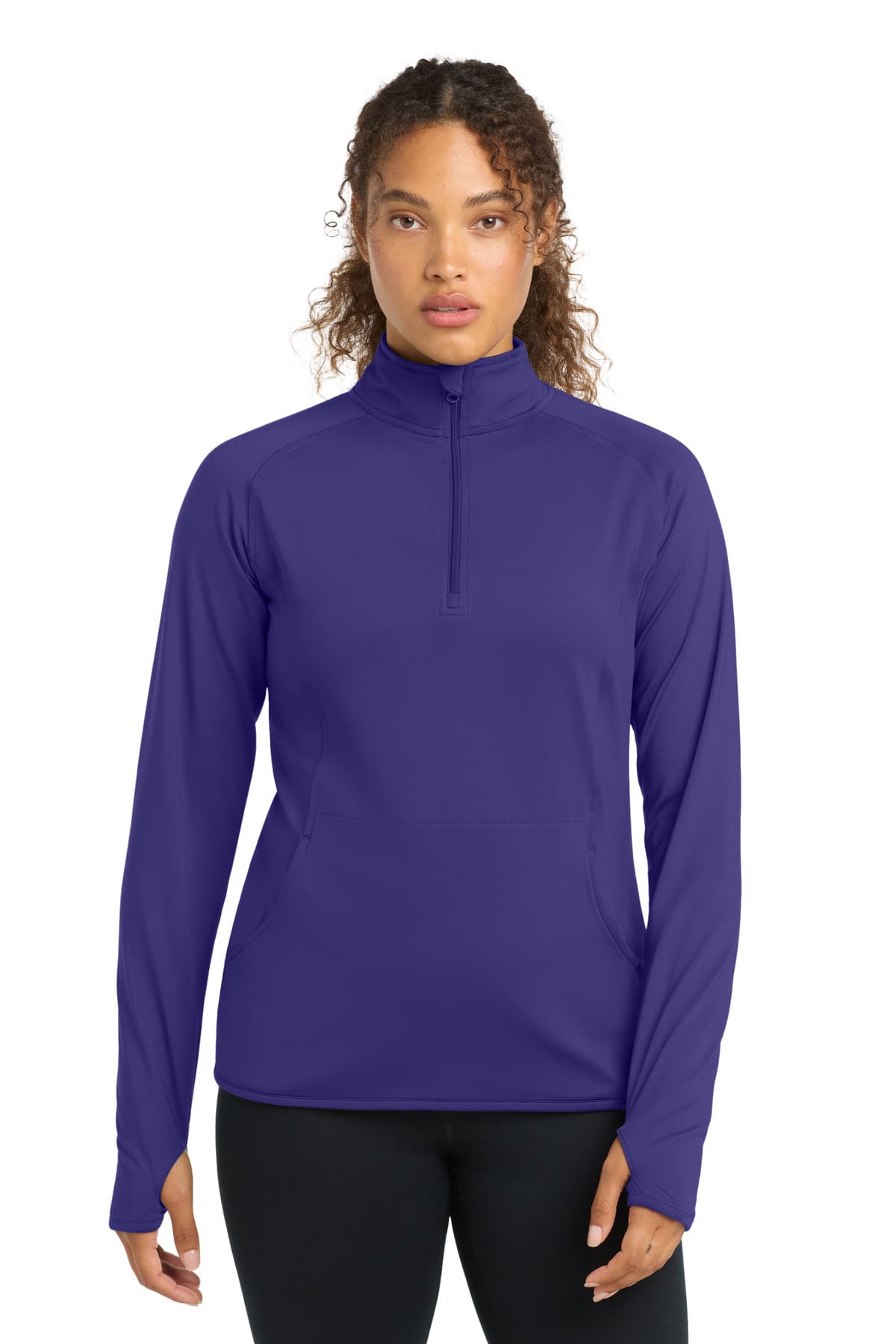 Sport-Tek Sport-Tek Women's Sport-Wick Stretch 1/4-Zip Pullover. LST850