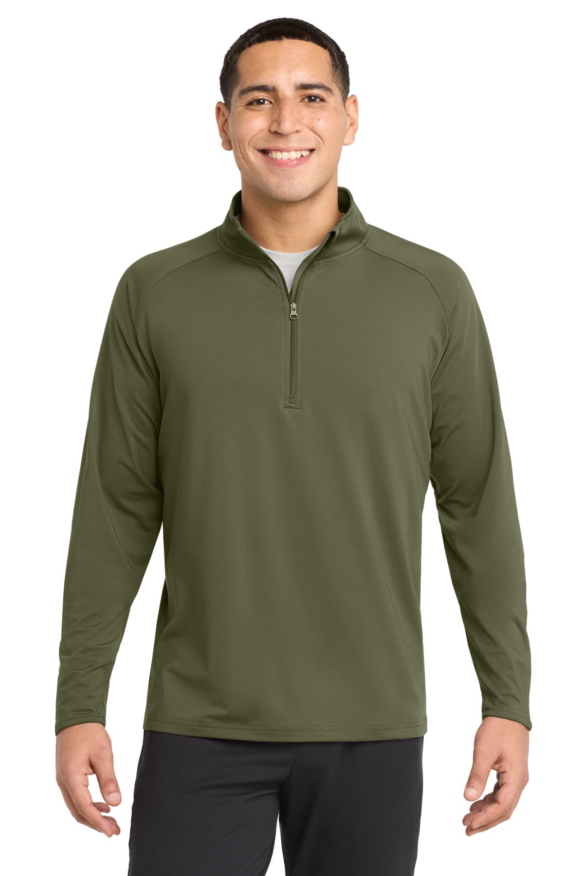 Sport-Tek Sport-Tek Sport-Wick Stretch 1/4-Zip Pullover. ST850