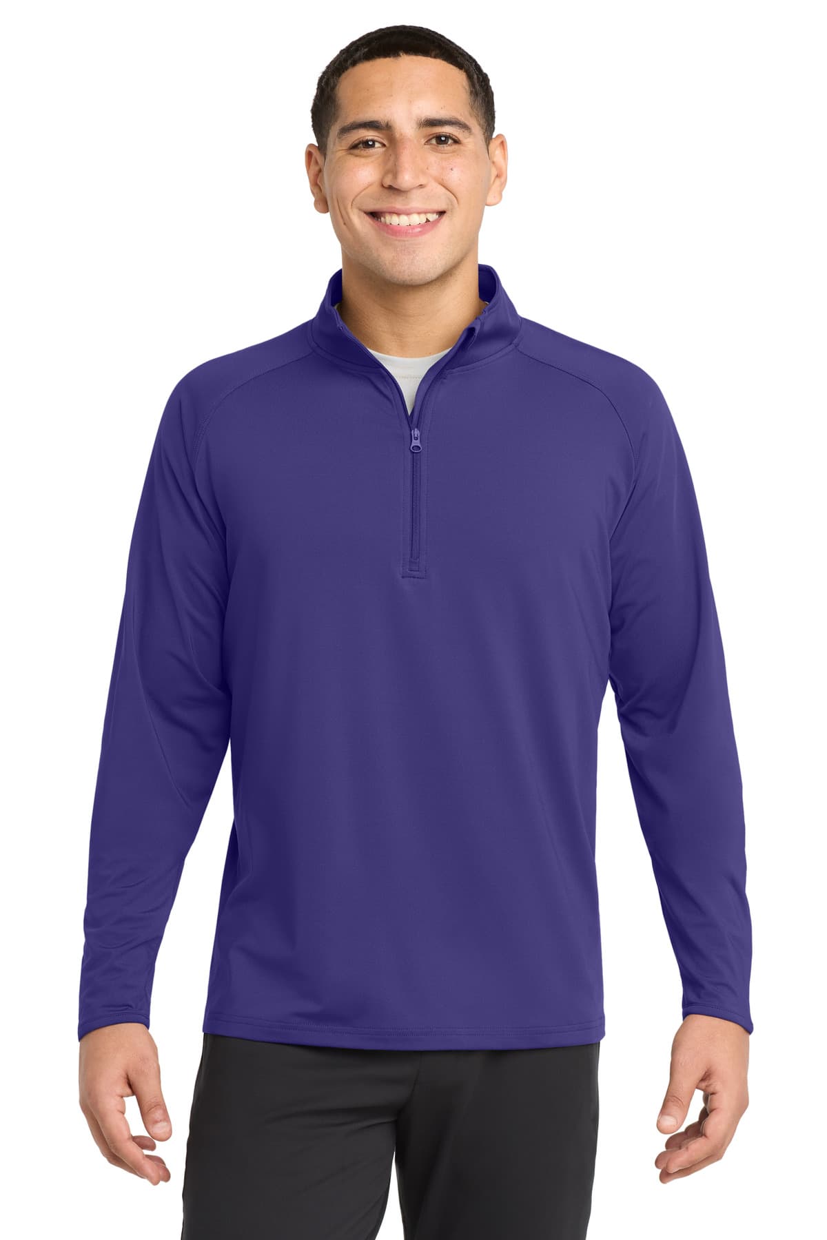 Sport-Tek Sport-Tek Sport-Wick Stretch 1/4-Zip Pullover. ST850