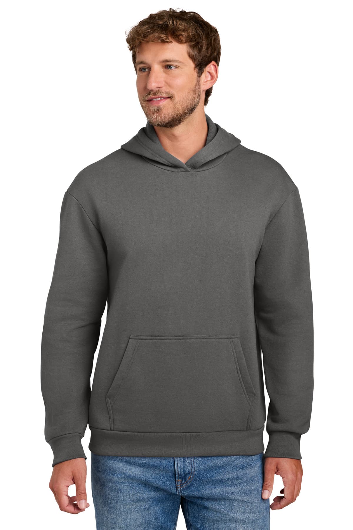 Port & Company Port & Co Easy Fleece Pullover Hooded Sweatshirt PC68H