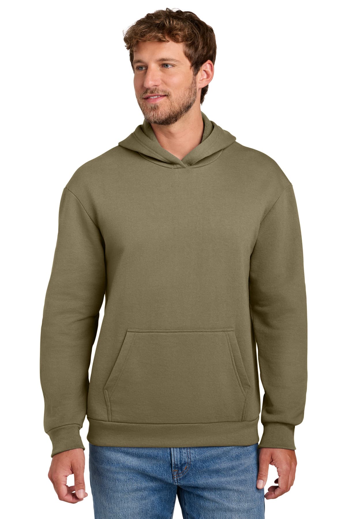 Port & Company Port & Co Easy Fleece Pullover Hooded Sweatshirt PC68H