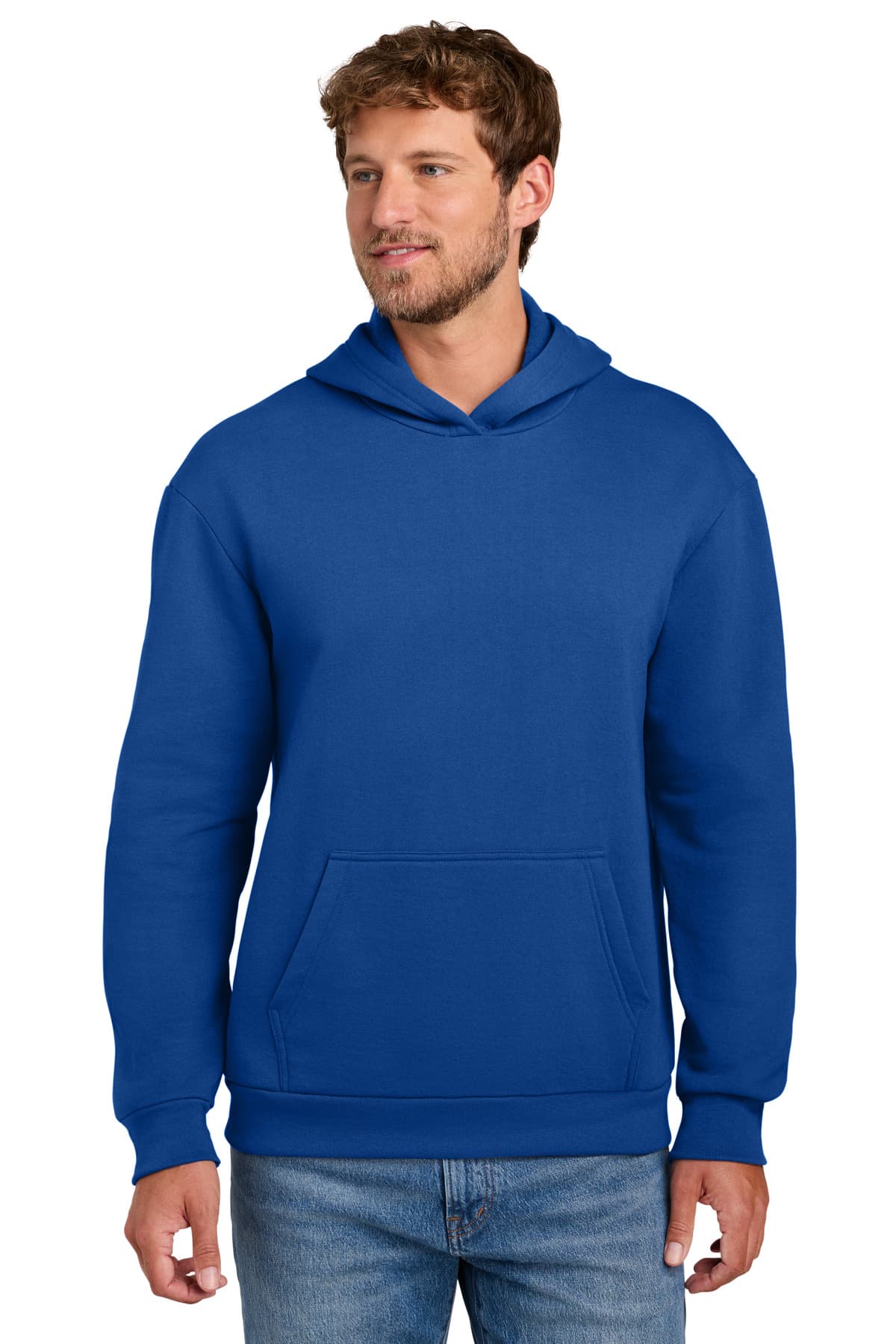 Port & Company Port & Co Easy Fleece Pullover Hooded Sweatshirt PC68H
