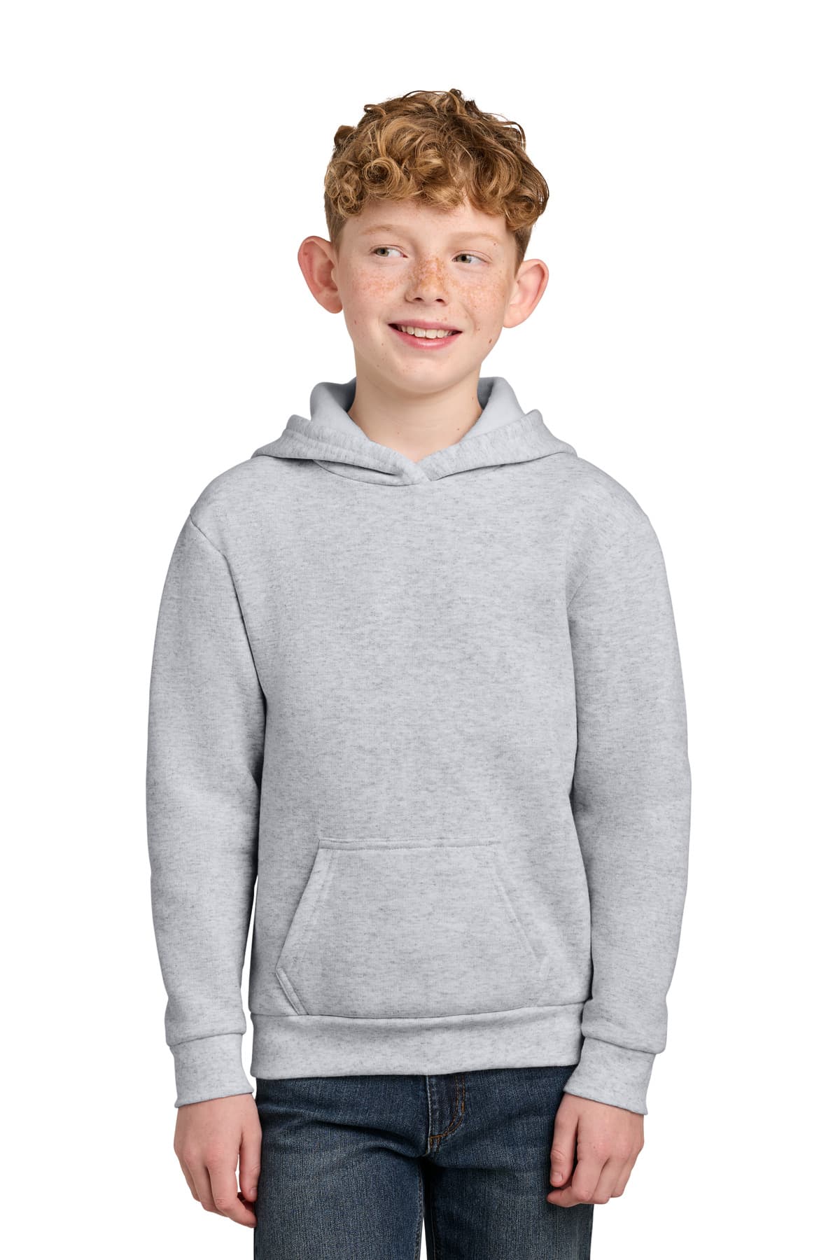 Port & Company Port & Co Youth Easy Fleece Pullover Hooded Sweatshirt PC68YH