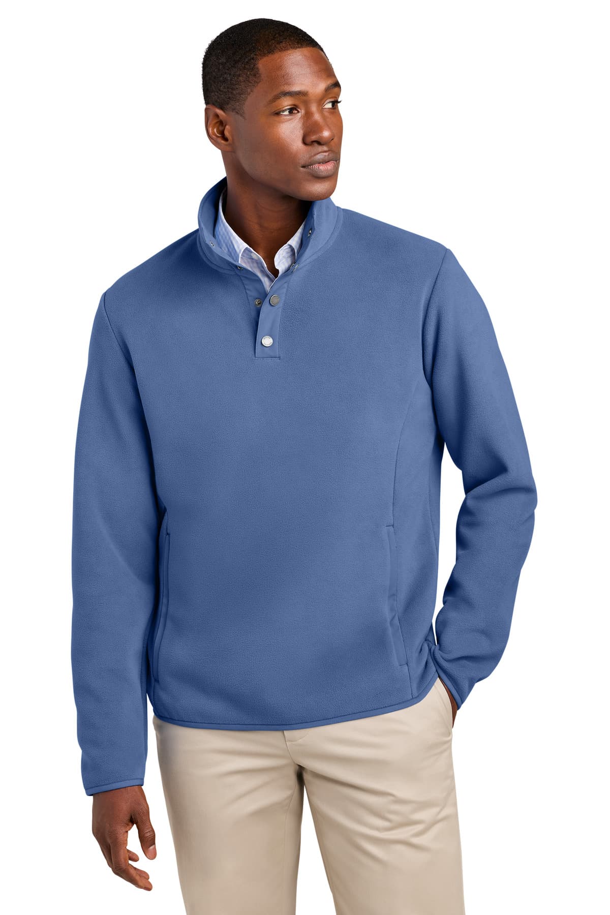Brooks Brothers Brooks Brothers Fleece 1/4-Snap Neck BB18612