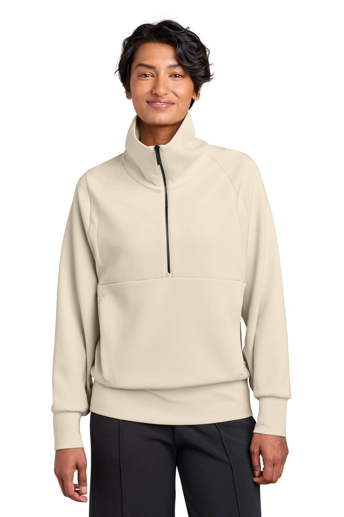 MiiR MiiR Women's Kumo 1/4-Zip Pullover MRAW221 in Alabaster