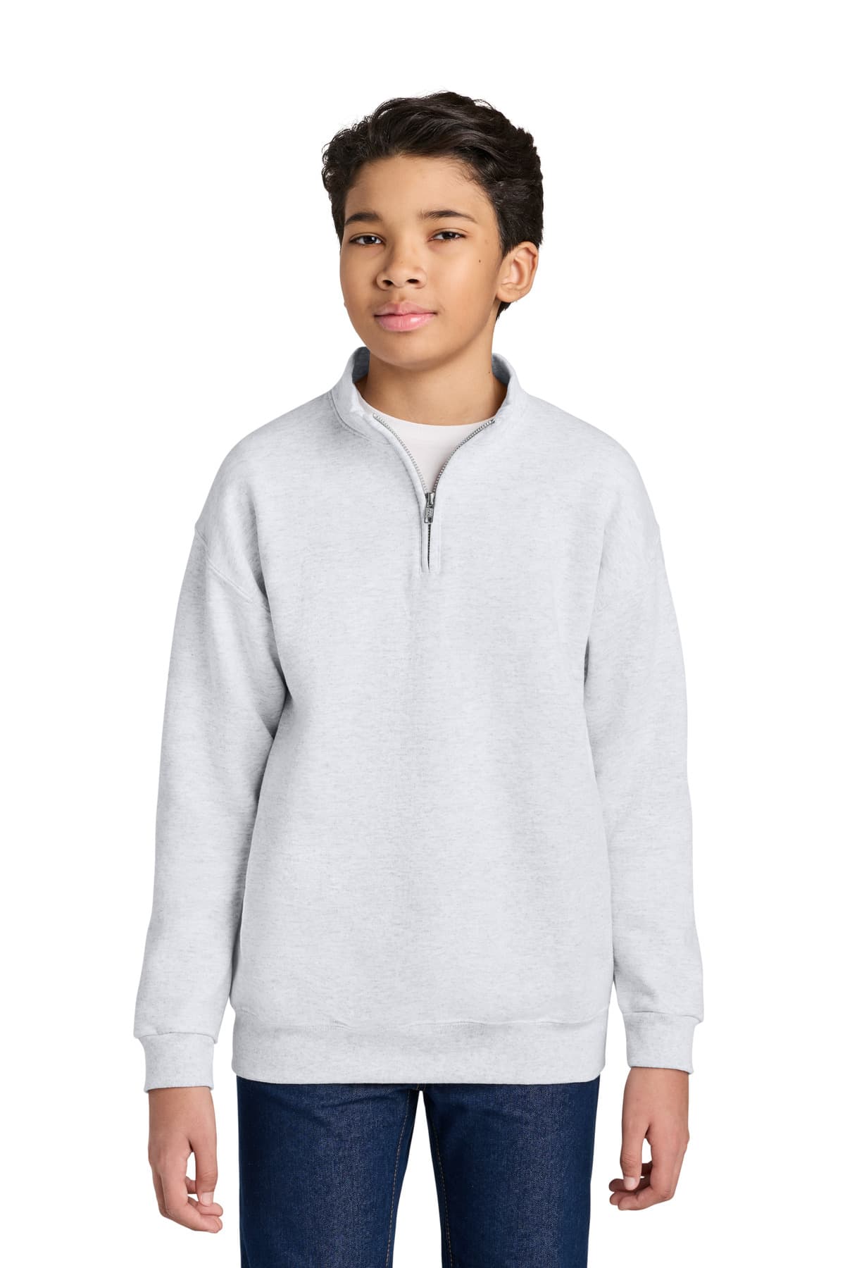 Jerzees Jerzees Youth NuBlend 1/4-Zip Cadet Collar Sweatshirt 995Y