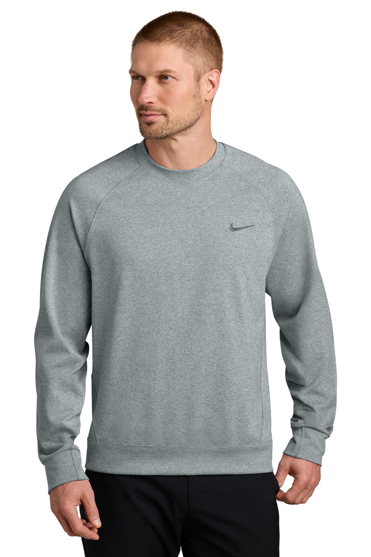 Nike Nike Dri-FIT Primary Crew NKIO8127 in Cool Grey Heather