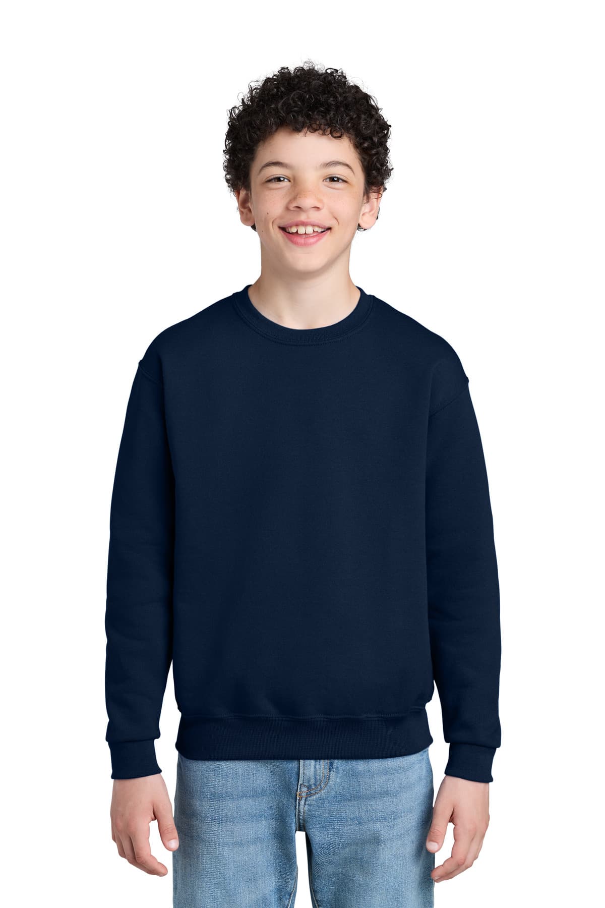Jerzees Jerzees - Youth NuBlend Crewneck Sweatshirt.  562B
