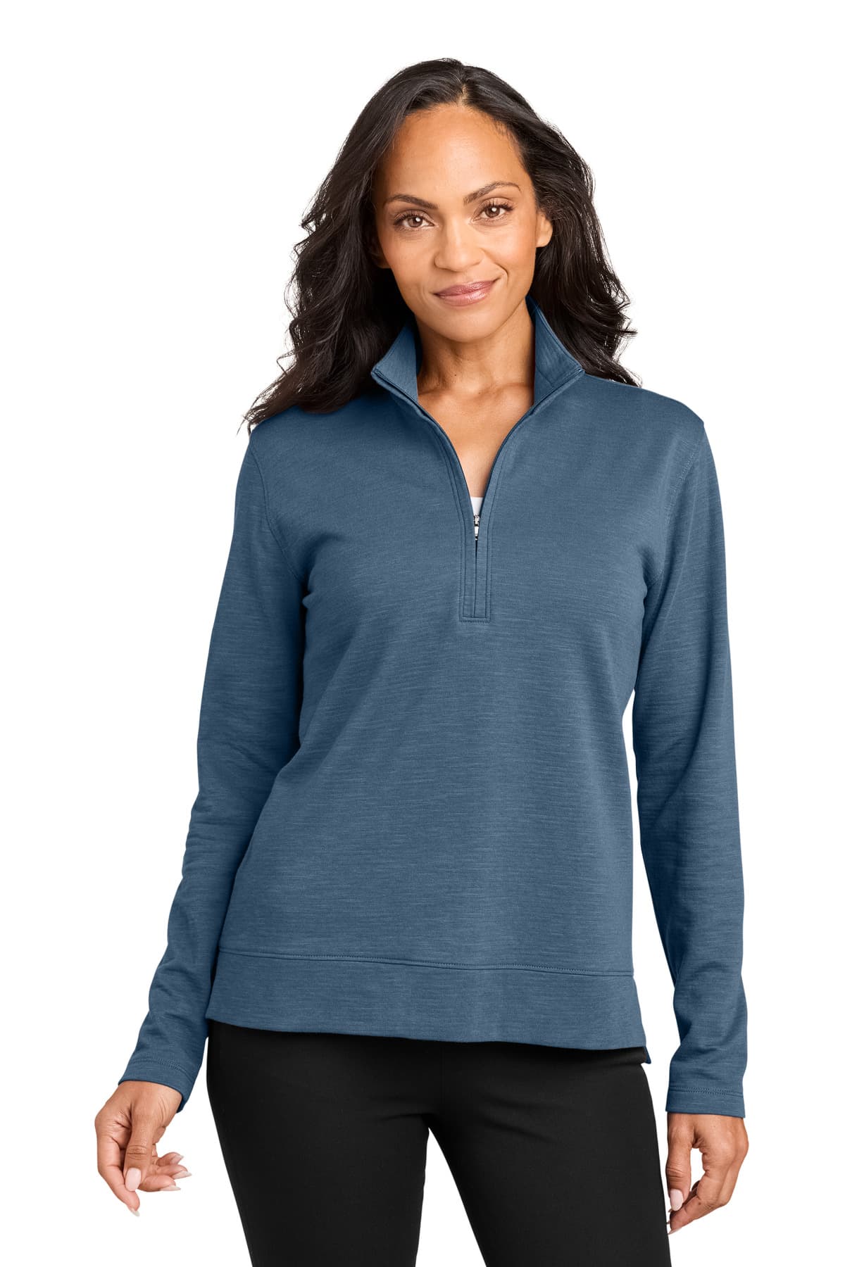 Port Authority Port Authority Women's Breakwater 1/4-Zip LK821 in Dusk Blue