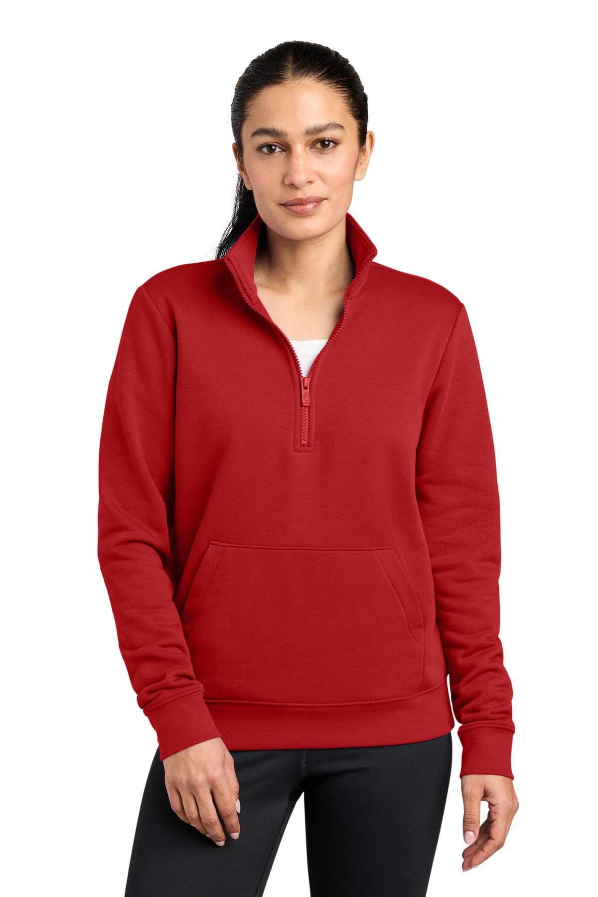 Nike Nike Women's Club Fleece Sleeve Swoosh 1/2-Zip NKDX6720