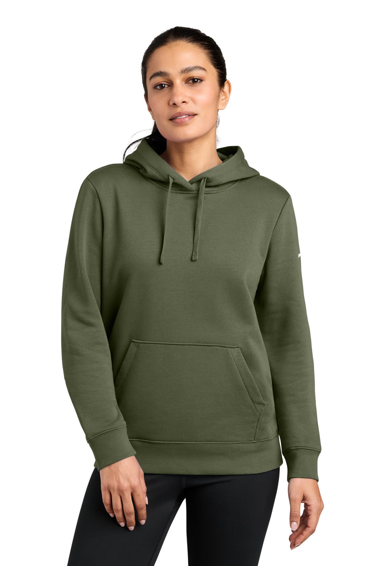 Nike Nike Women's Club Fleece Sleeve Swoosh Pullover Hoodie NKFD9889