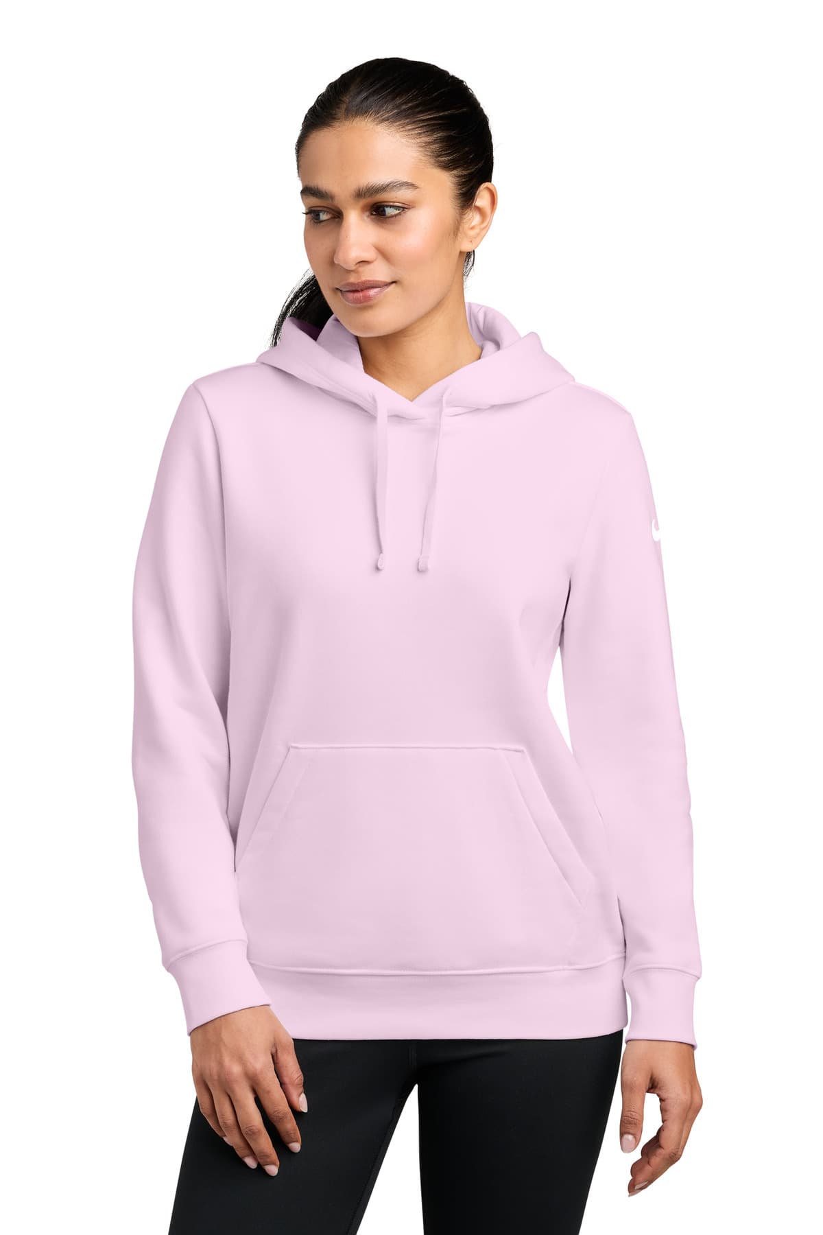 Nike Nike Women's Club Fleece Sleeve Swoosh Pullover Hoodie NKFD9889