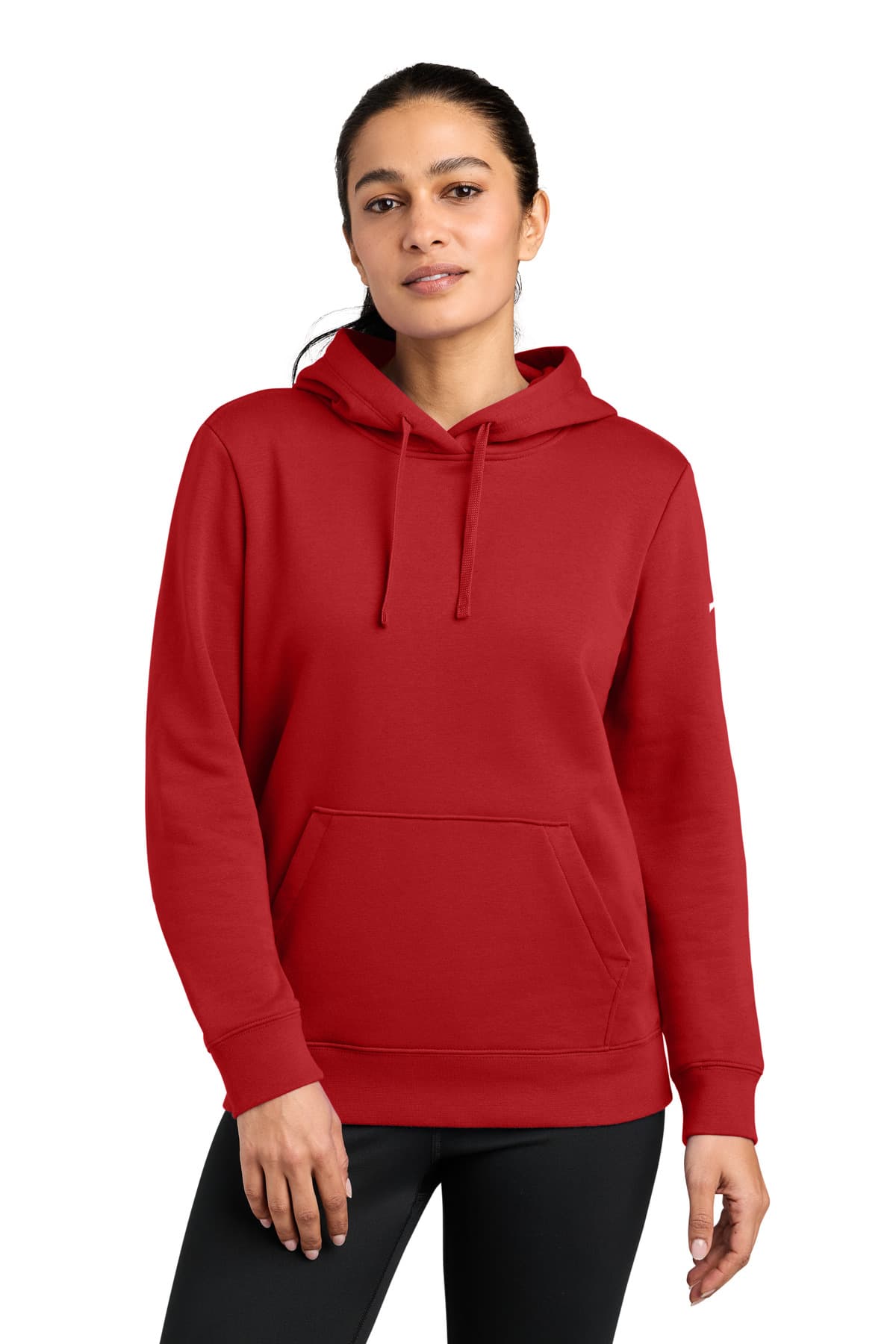 Nike Nike Women's Club Fleece Sleeve Swoosh Pullover Hoodie NKFD9889