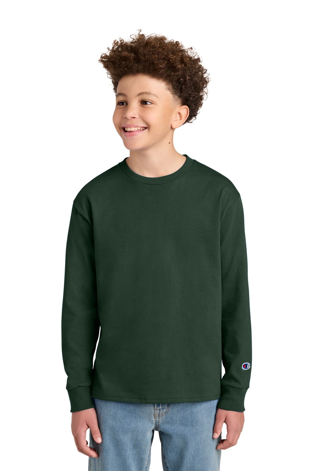Champion Champion Youth Jersey Long Sleeve Tee CH1751