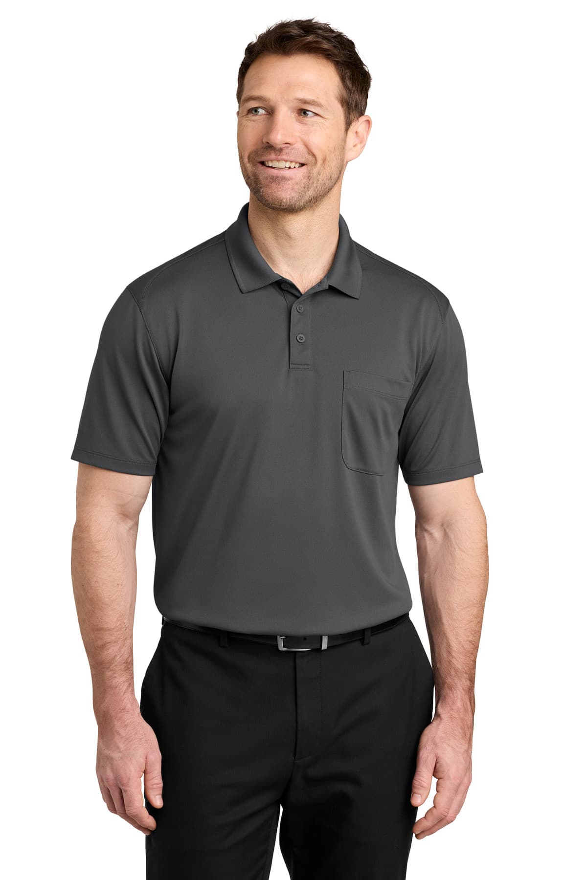 Port Authority Port Authority Wearever Performance Pique Pocket Polo K240P