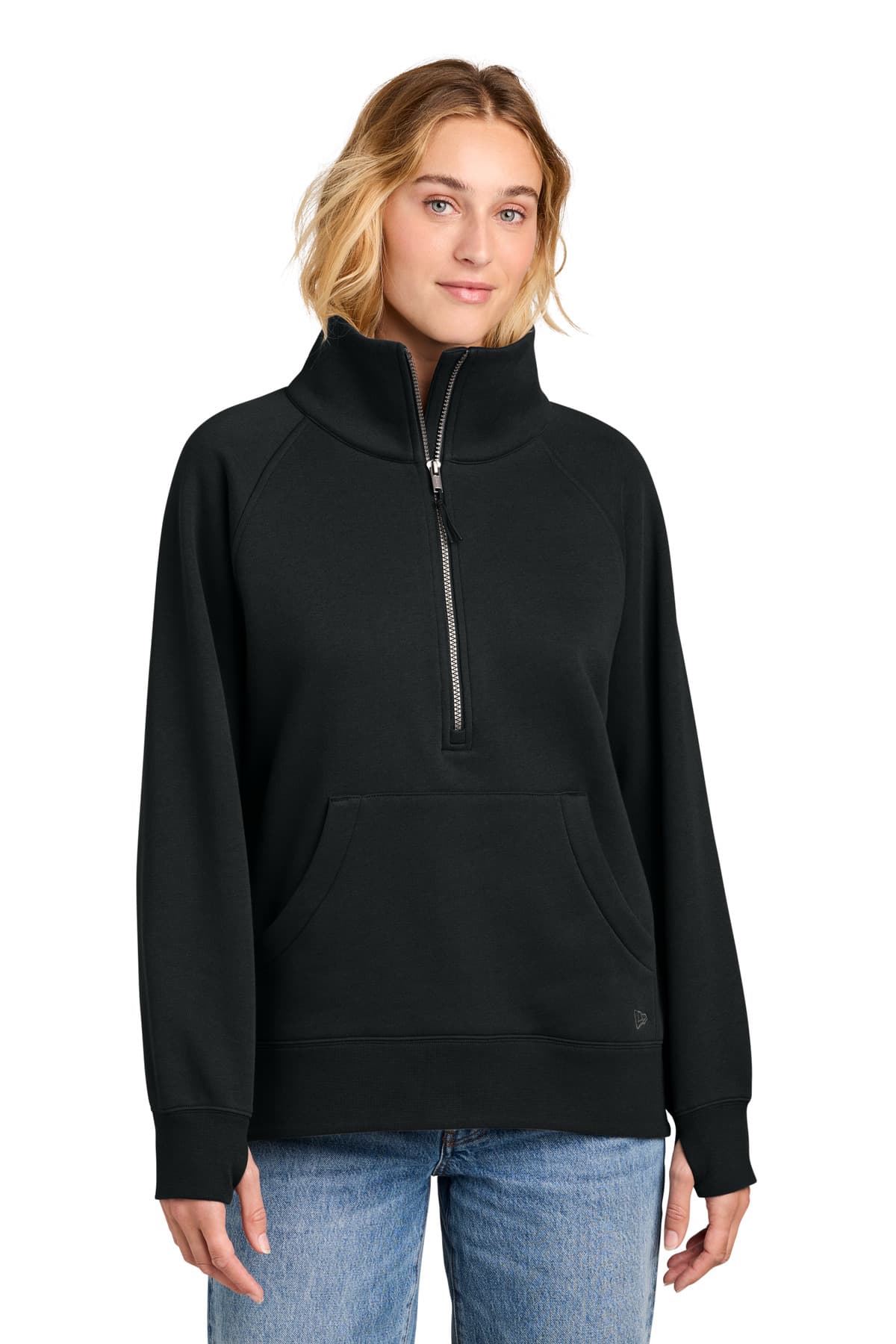 New Era New Era Women's Heritage Fleece 1/2-Zip LNEA528