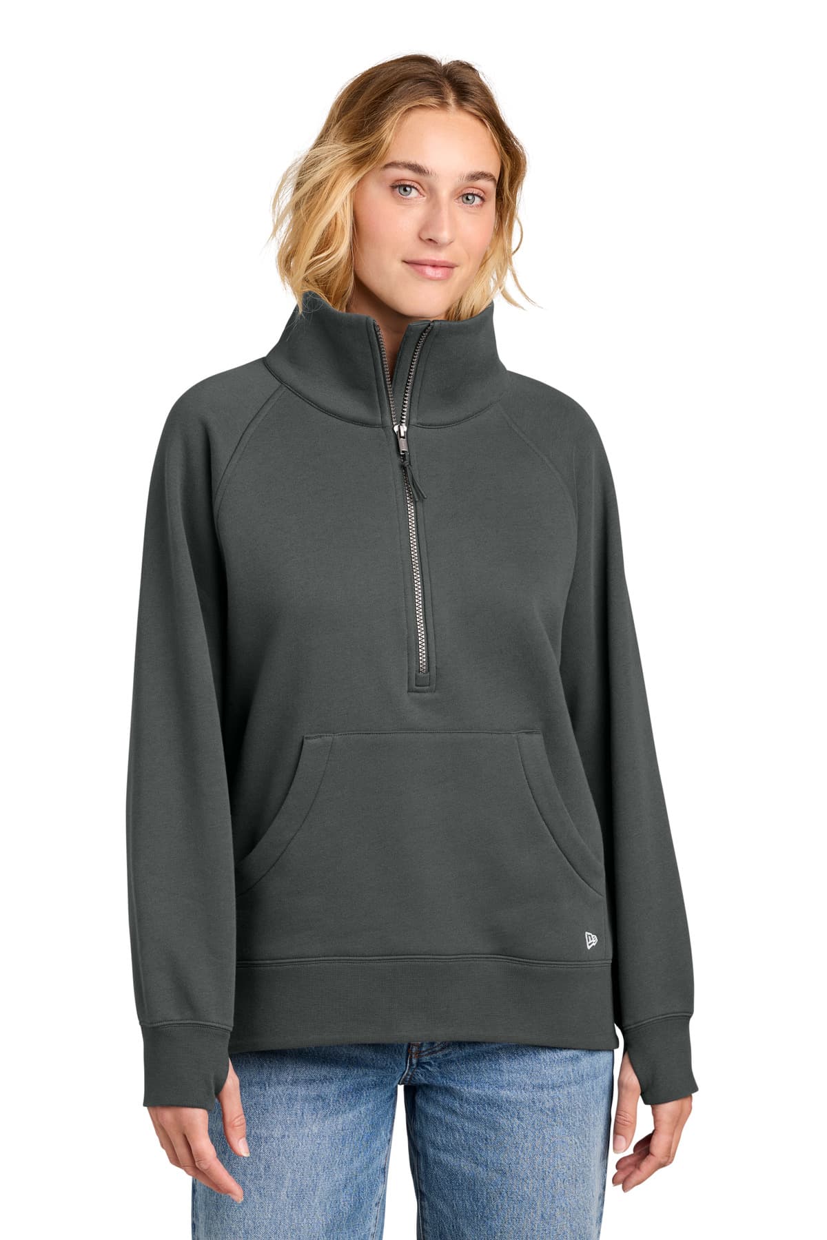 New Era New Era Women's Heritage Fleece 1/2-Zip LNEA528