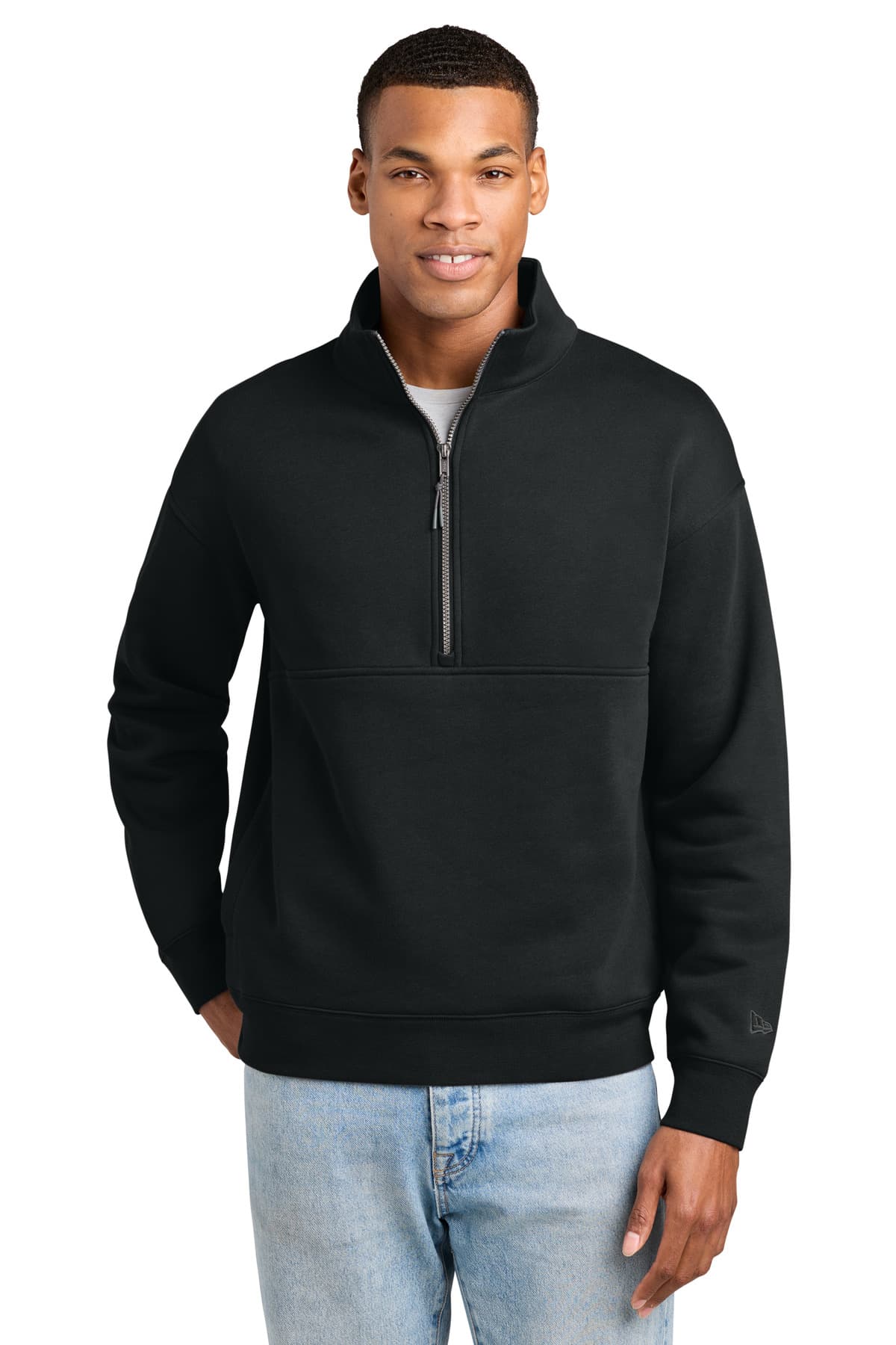 New Era New Era Heritage Fleece 1/2-Zip NEA528