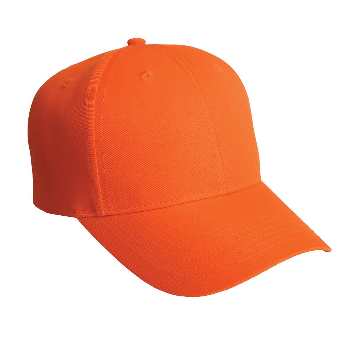 Port Authority Port Authority Solid Enhanced Visibility Cap. C806 in Safety Orange