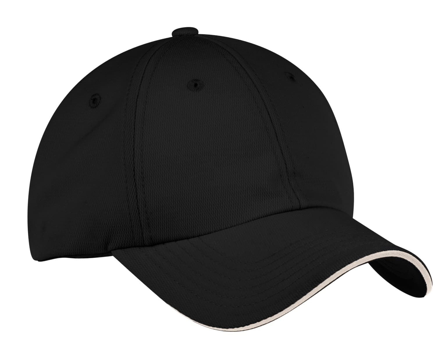 Port Authority Port Authority Dry Zone Cap.  C838 in Black/ Stone