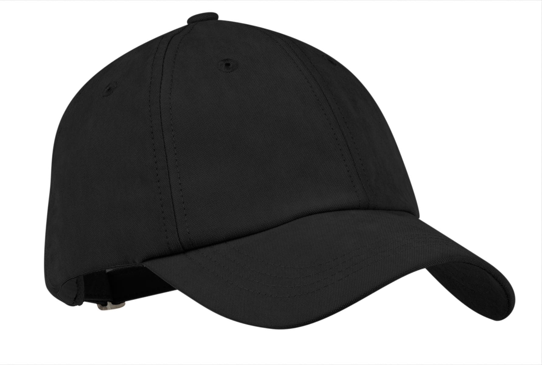 Port Authority Port Authority Sueded Cap.  C850 in Black