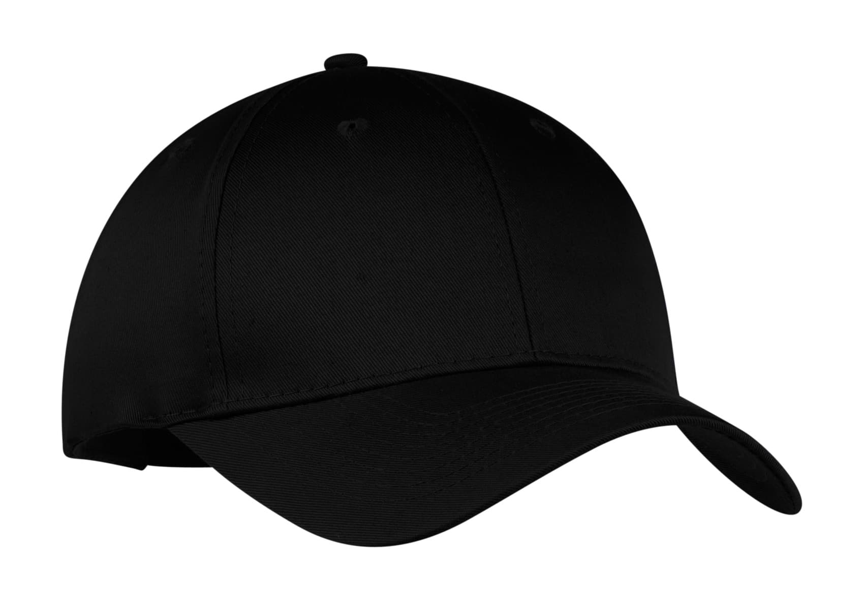 Port Authority Port Authority Six-Panel Twill Cap.  CP80 in Black