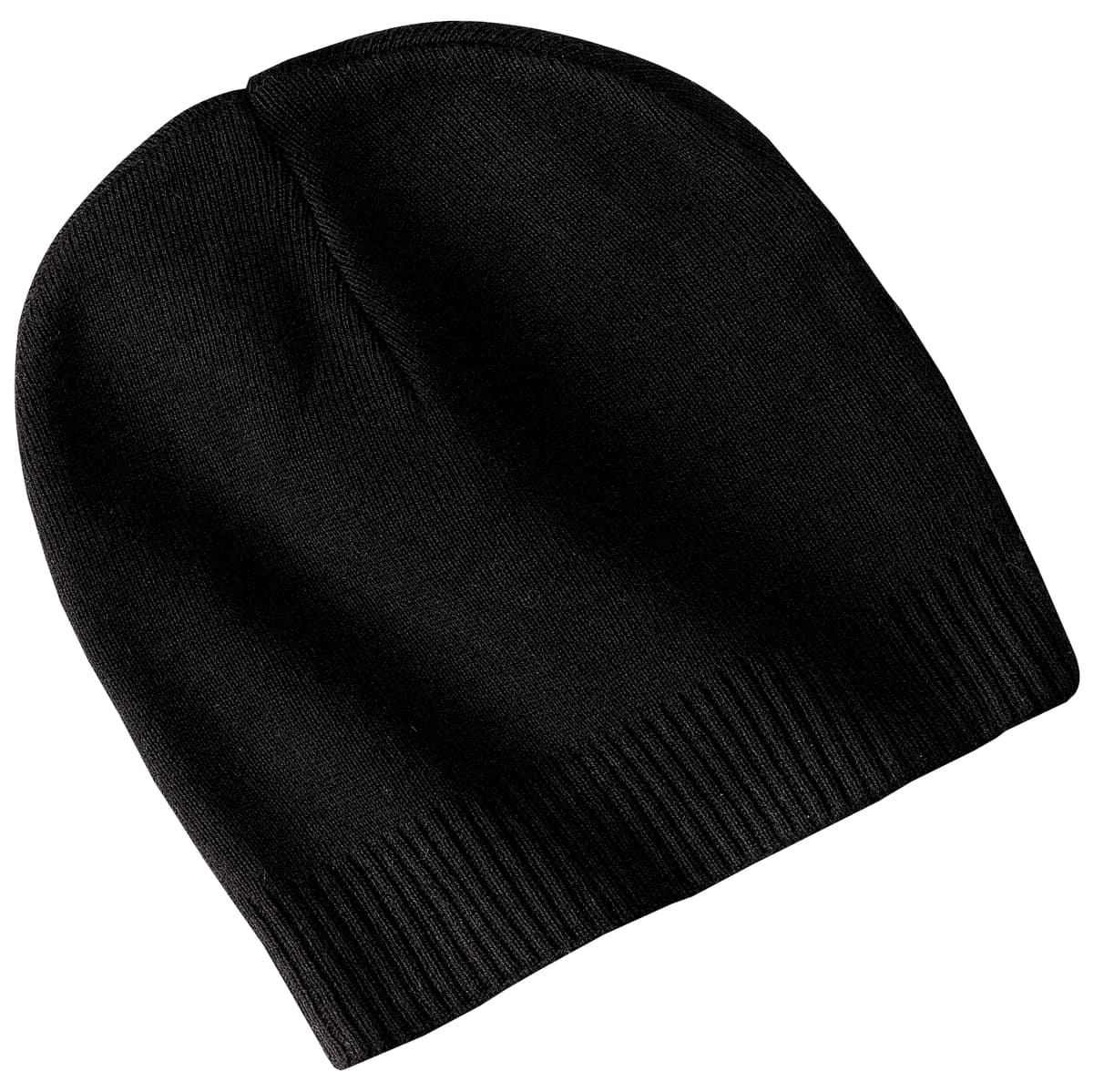 Port Authority Port Authority 100% Cotton Beanie.  CP95 in Black