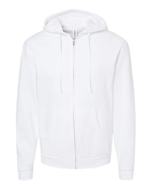 Tultex Unisex Full-Zip Hooded Sweatshirt